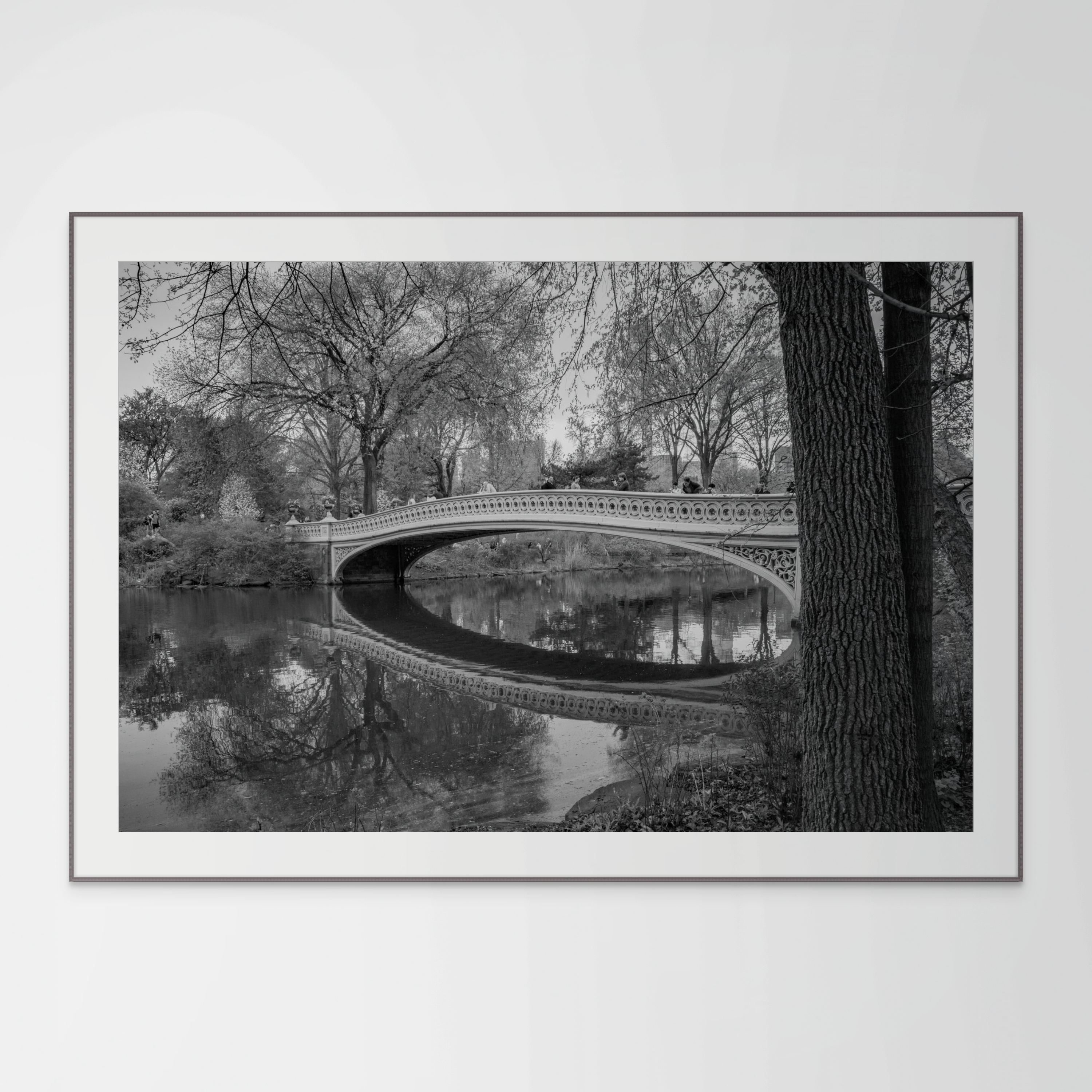 New York City Central Park Bow Bridge Print | Stylish Urban Wall Decor | Gift for City Lovers