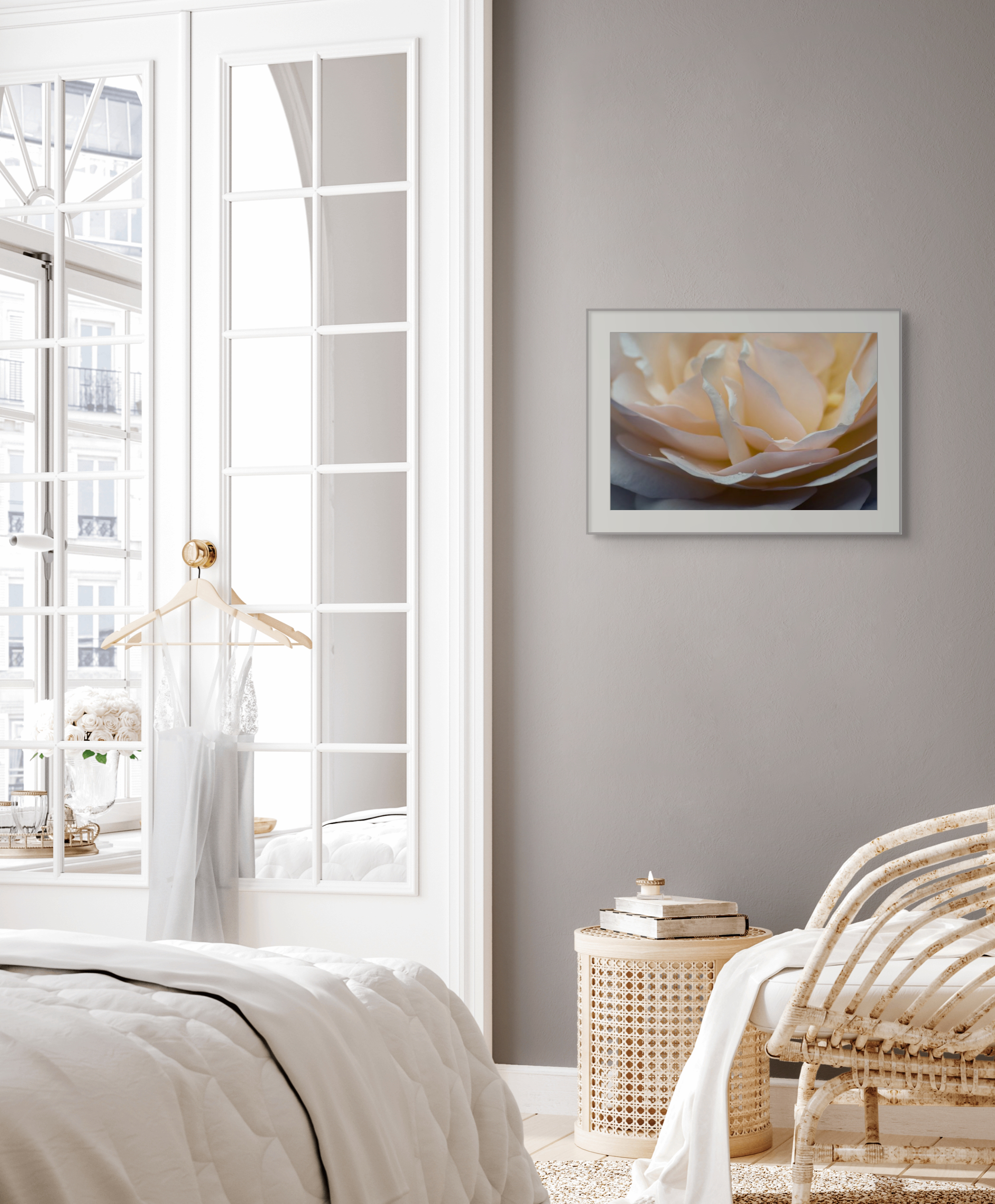 NN Better Writing. Petals of Peach, Flower Photograph