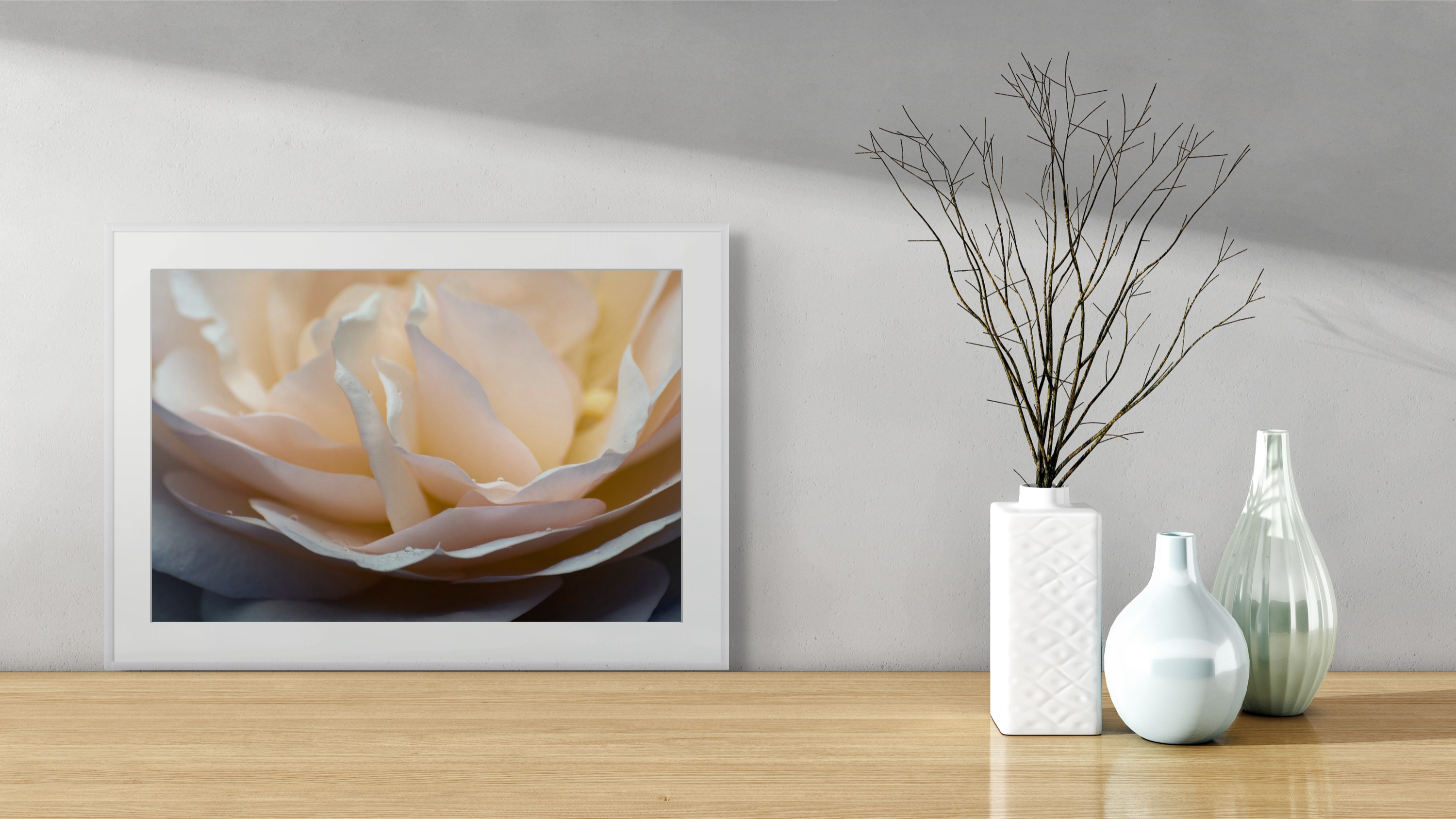 NN Better Writing. Petals of Peach, Flower Photograph