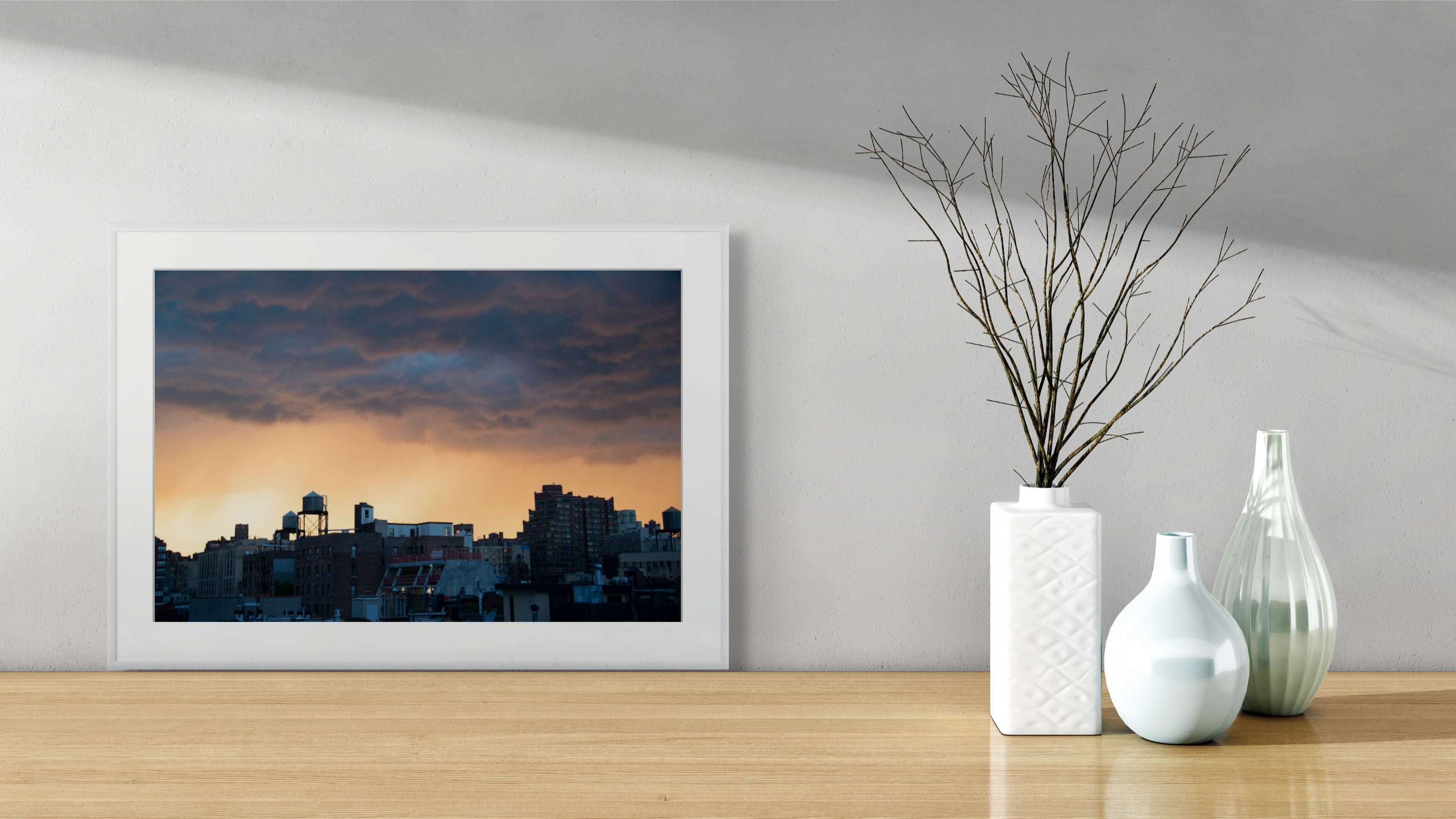 NN Better Writing.  Looking West, New York City Photograph