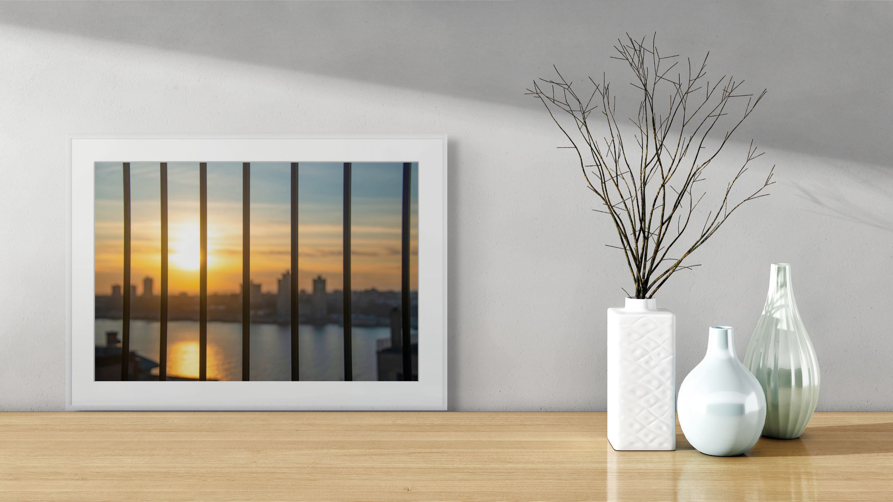 Last Sunset on West 86th Street, Sunset Photograph