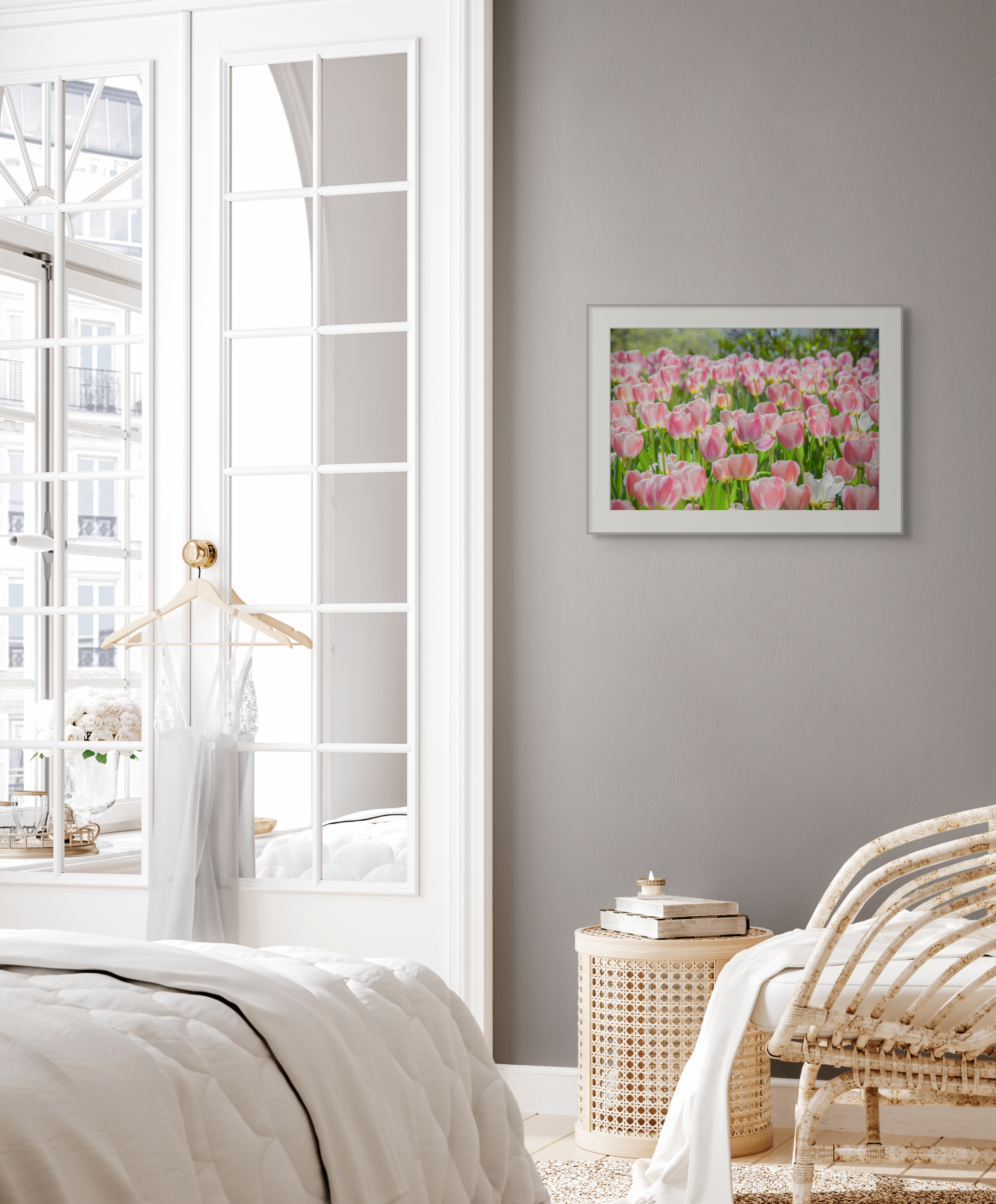 NN Better Writing.   The Tulips are Here, Flower Photography