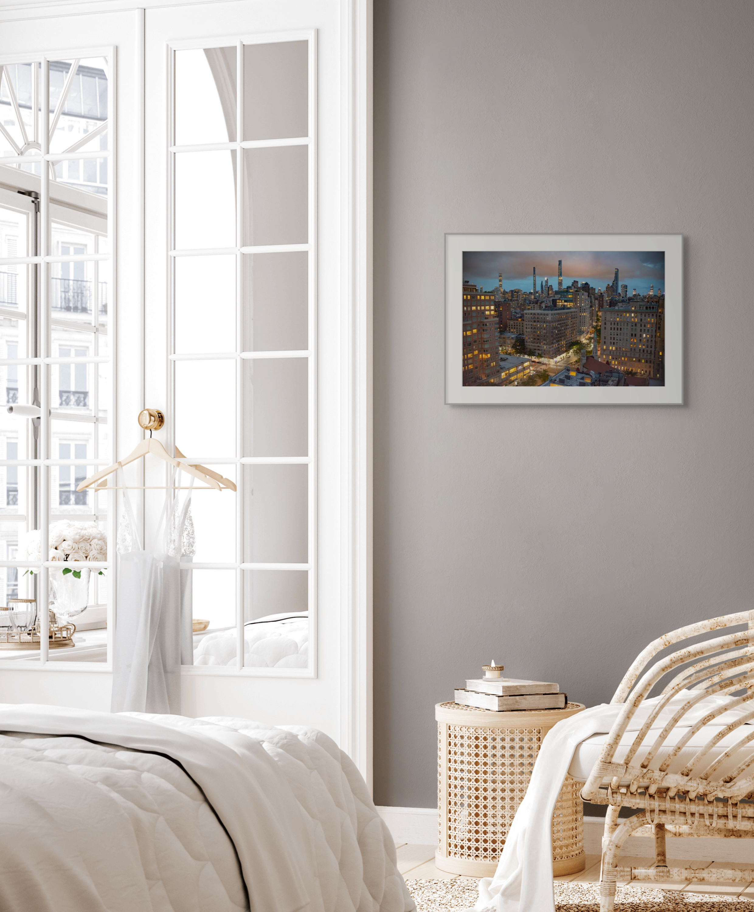 NN better writing. Looking South, New York City Photograph