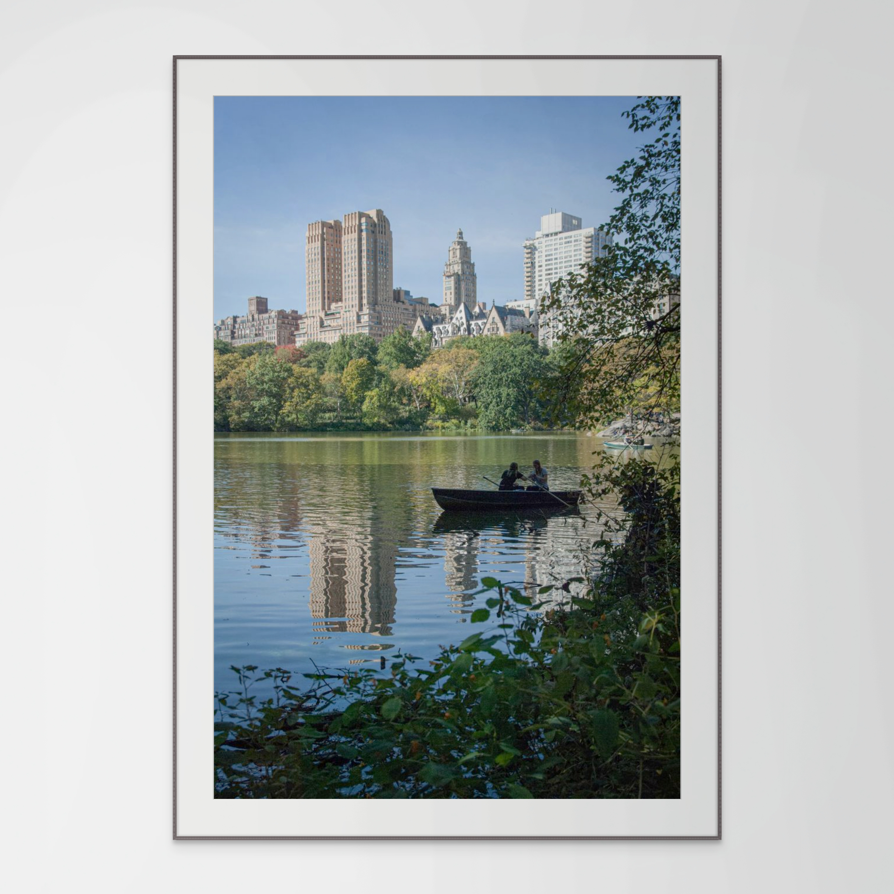 NN better writing. The Quiet Moments of Sunday, Central Park Photograph