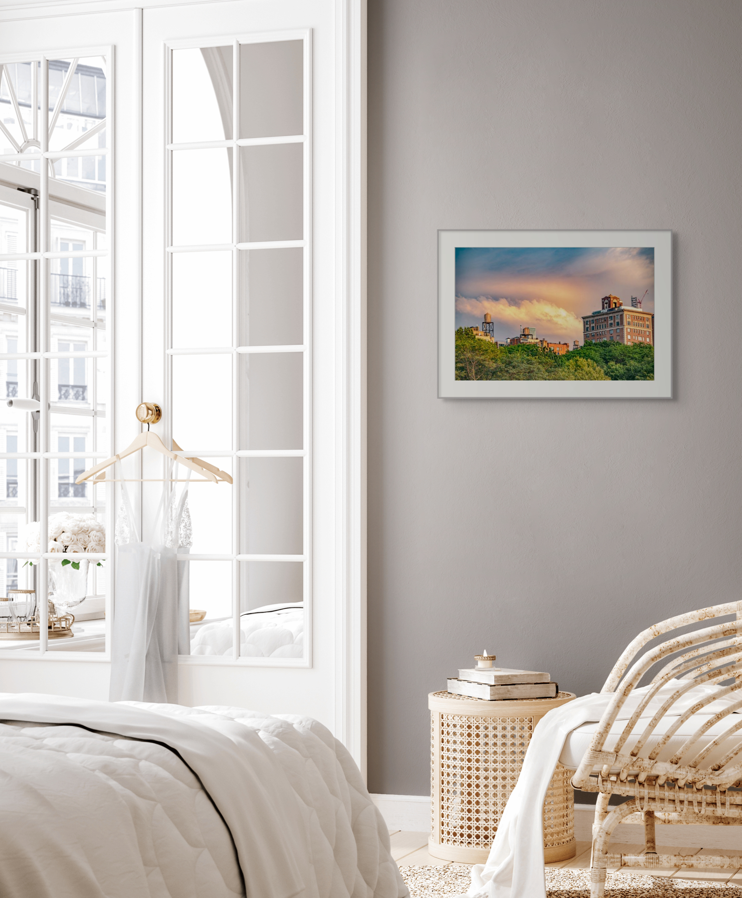 NN better writing.      Sunset on the Upper West Side, New York City Photograph