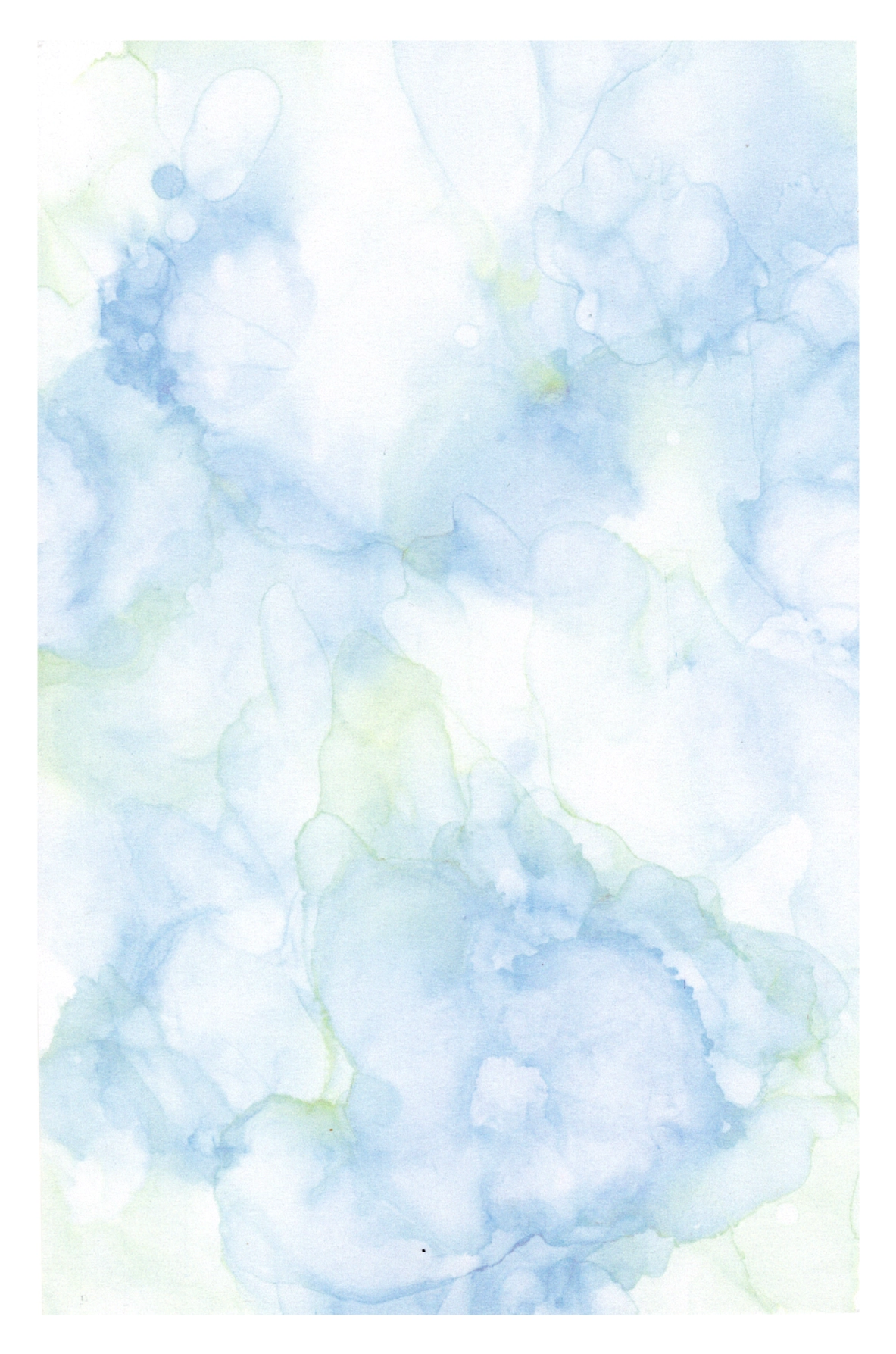 Alcohol Ink Writing Paper - Painting #25 (20 pack of sheets)