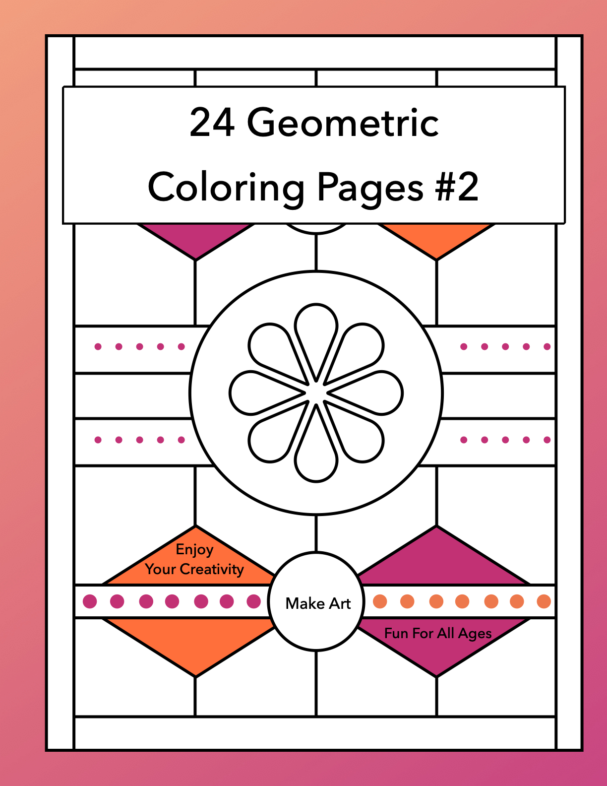 Geometrical Coloring Book #2