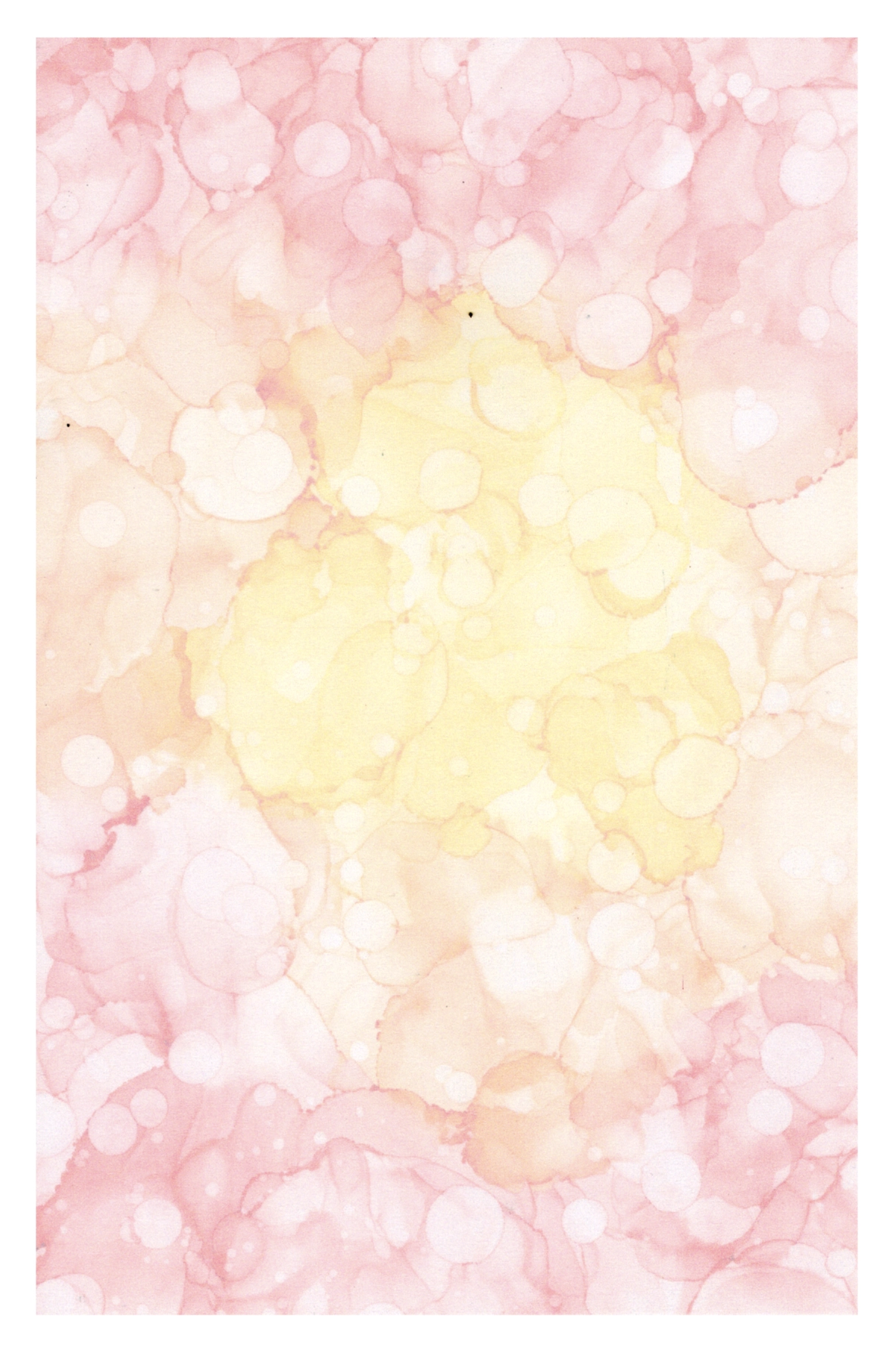 Alcohol Ink Writing Paper - Painting #20 (20 pack of sheets)