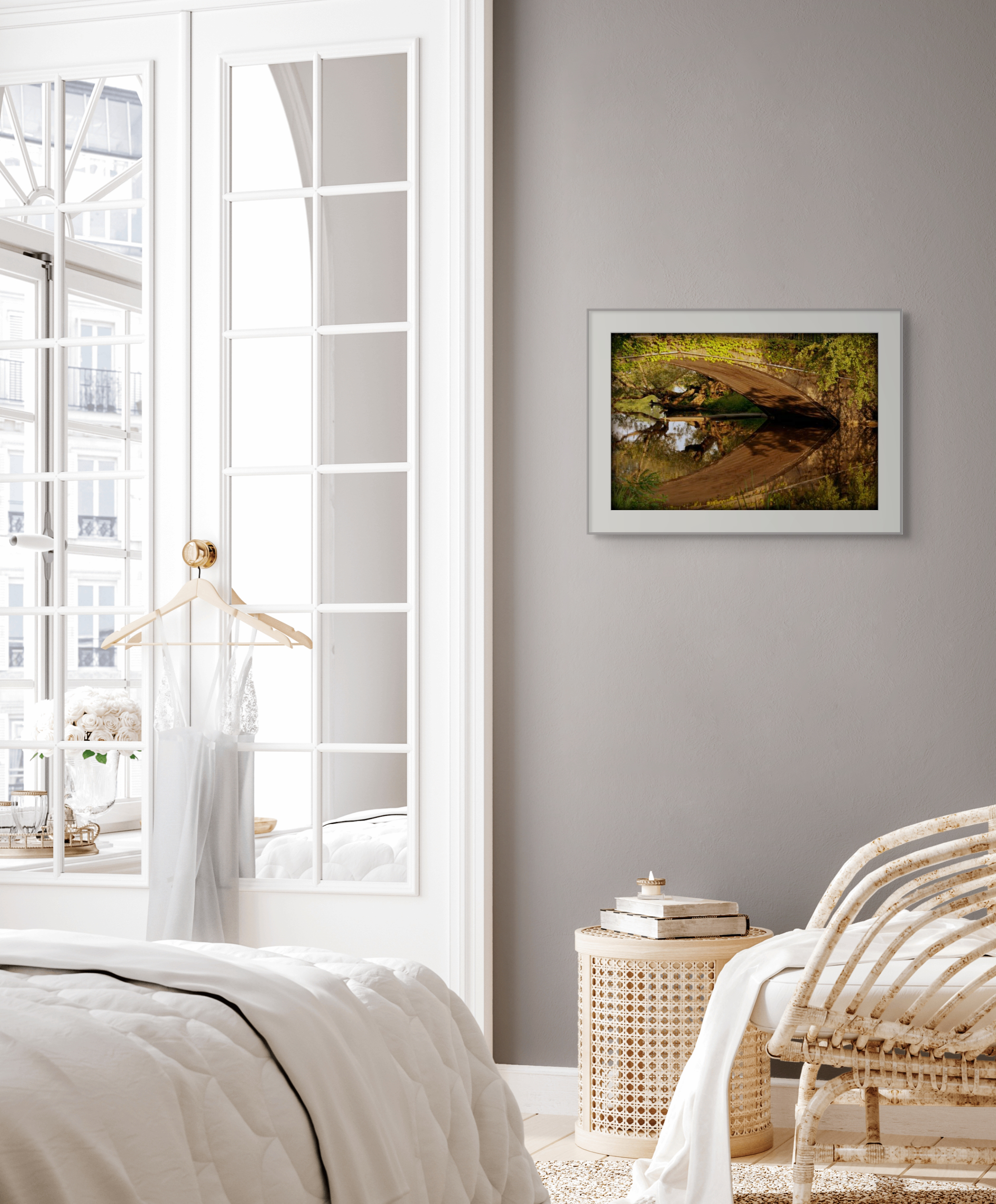 NN better writing.      Upon Reflection, Water Reflection Photograph