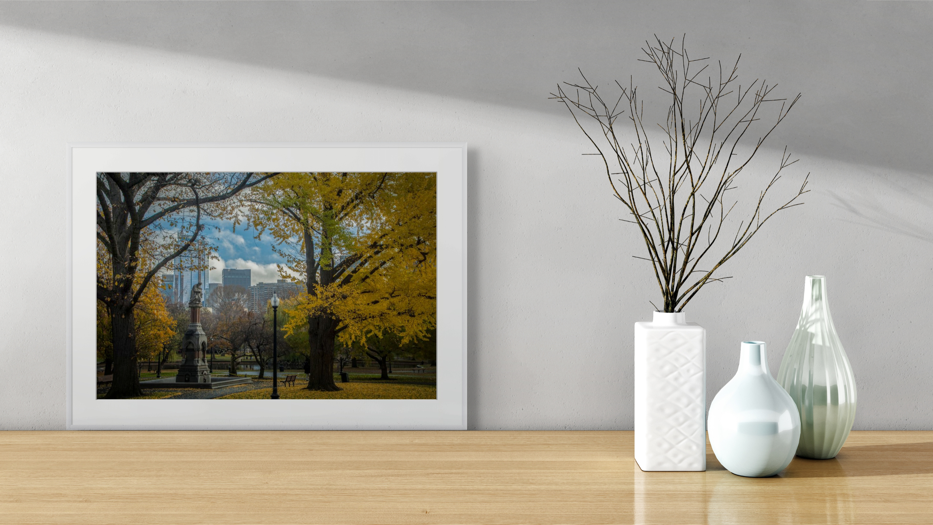 NN better writing.      Autumn Healing, Boston Photograph