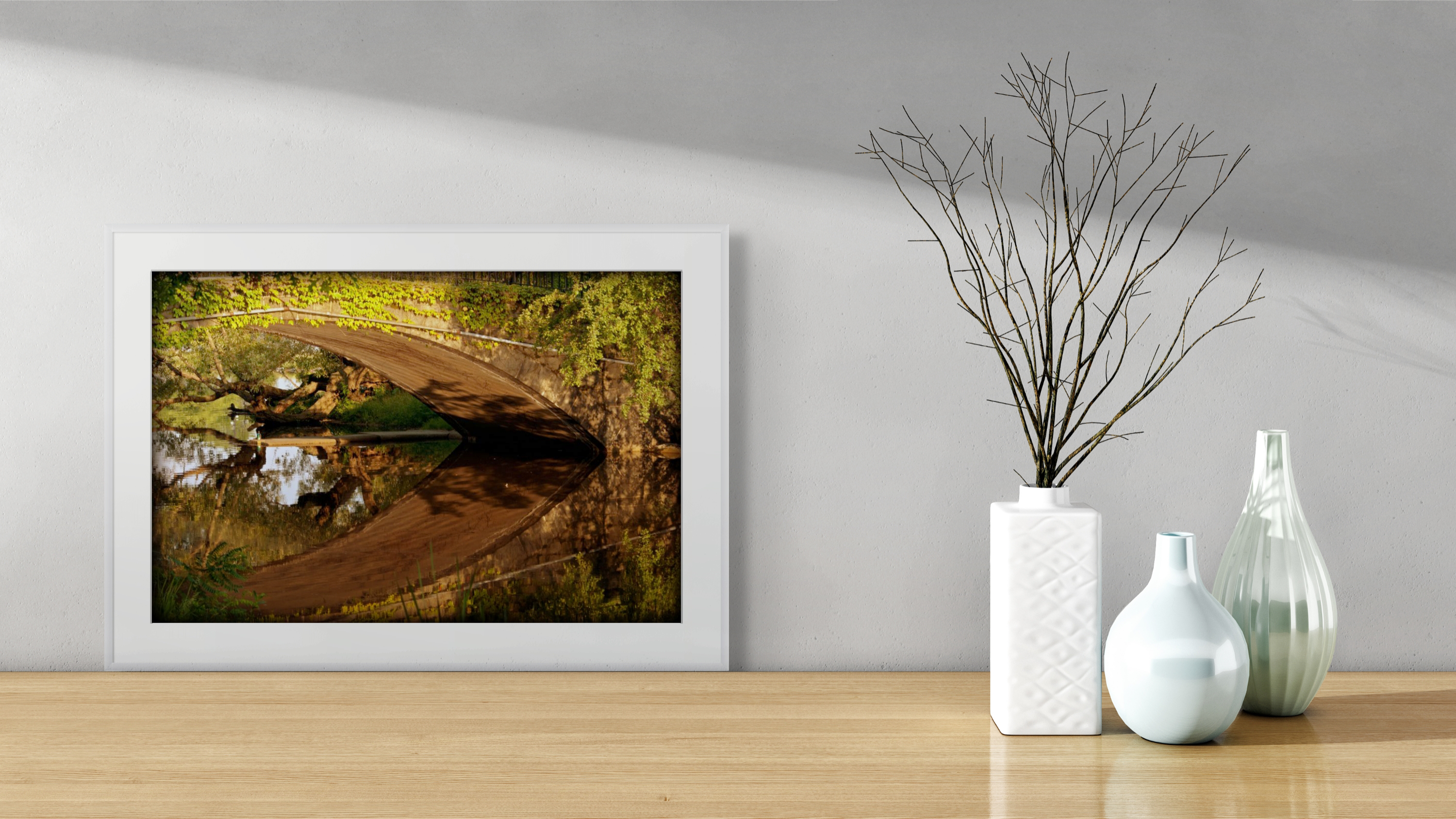 NN better writing.      Upon Reflection, Water Reflection Photograph