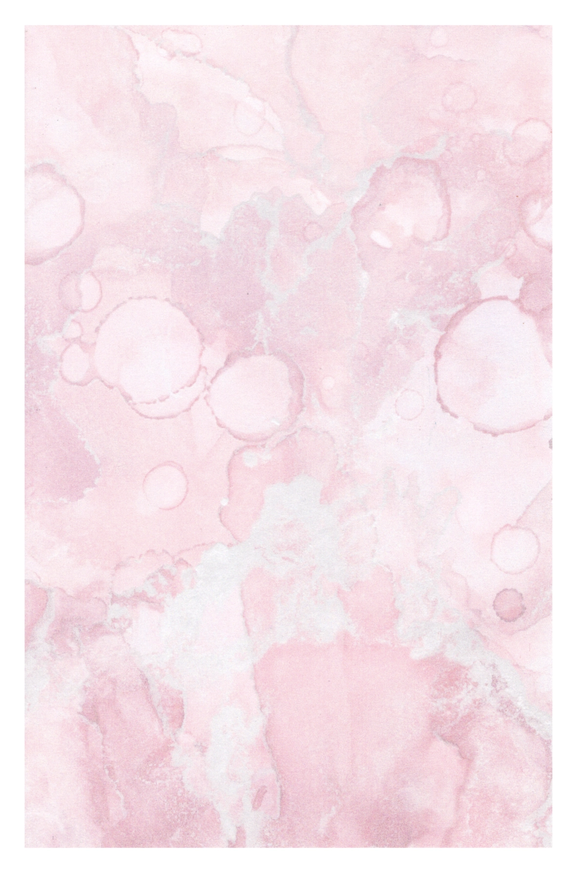 Alcohol Ink Writing Paper Set - Painting #14