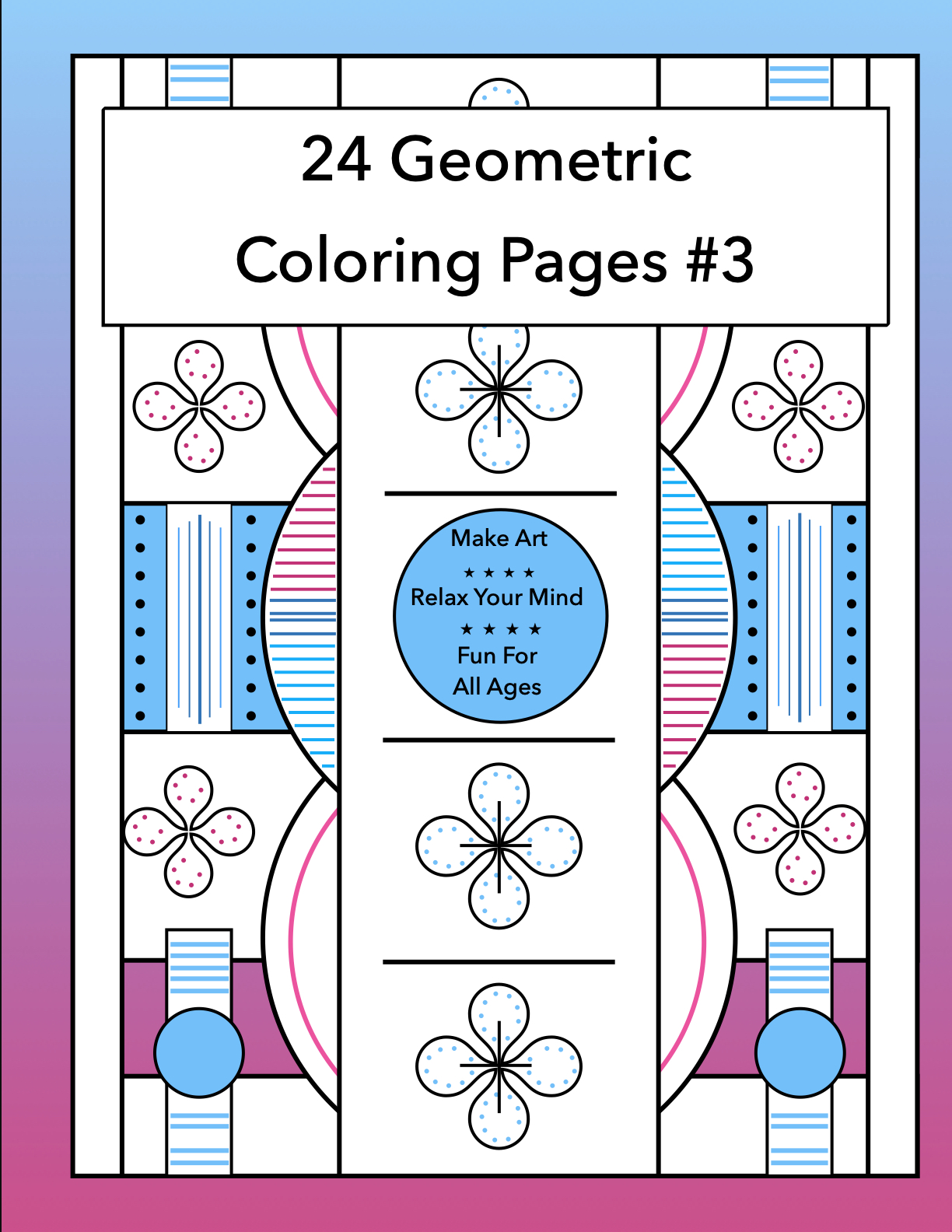 Geometrical Coloring Book #3