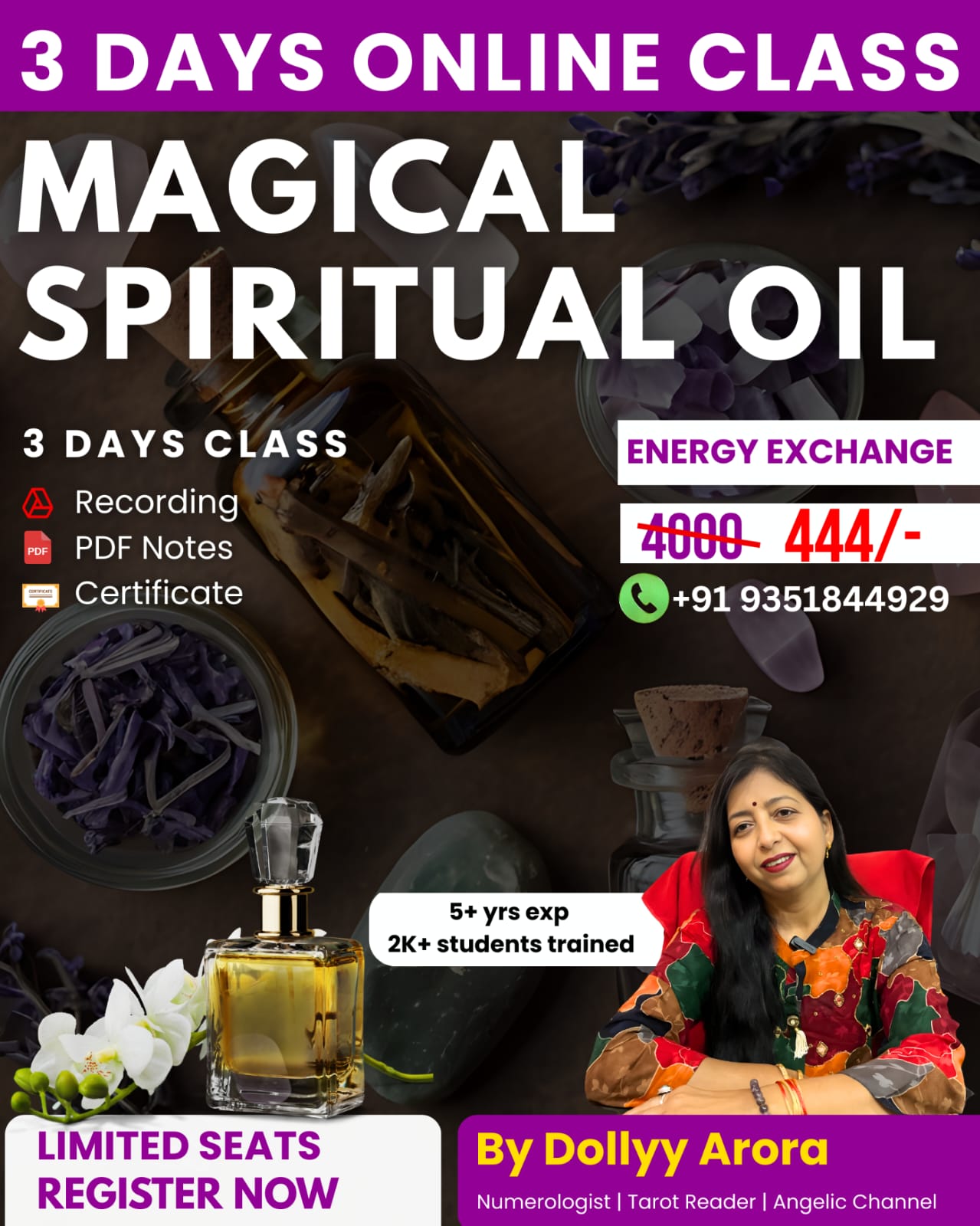 Magical Spiritual Oil Course