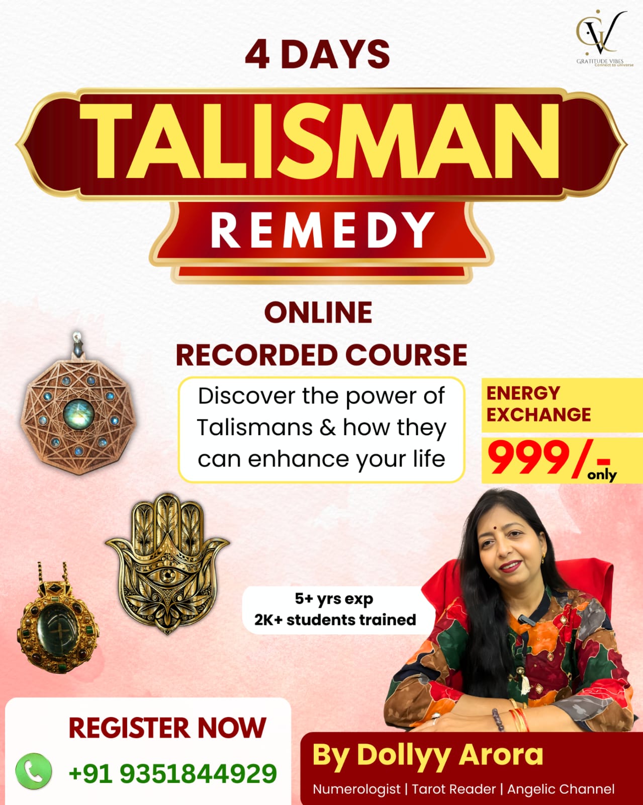 Talisman Remedy Online Course