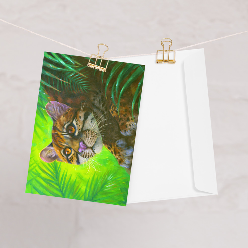 After the Rain, Greeting card