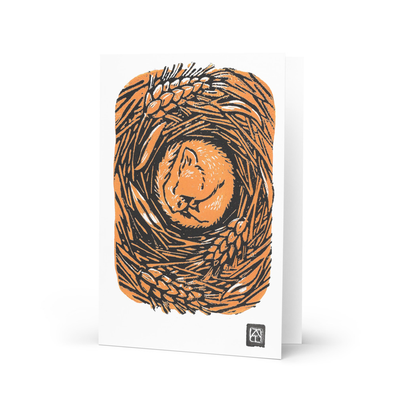 Dormouse Greeting card