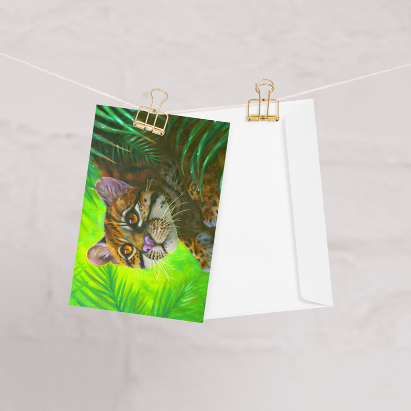 After the Rain, Greeting card