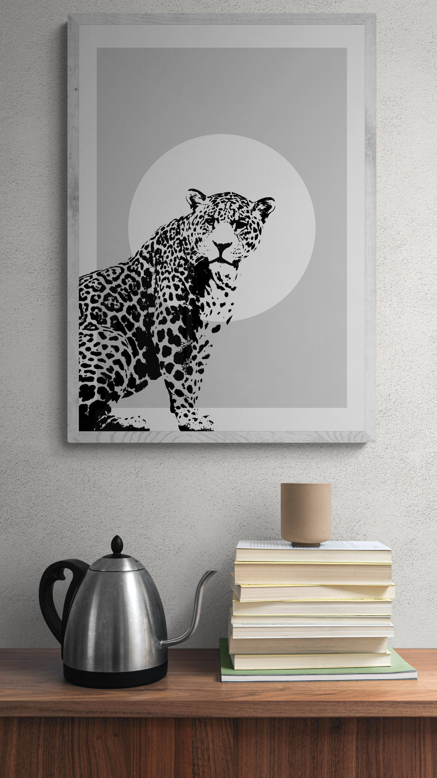 Leopard Sun (Grey)