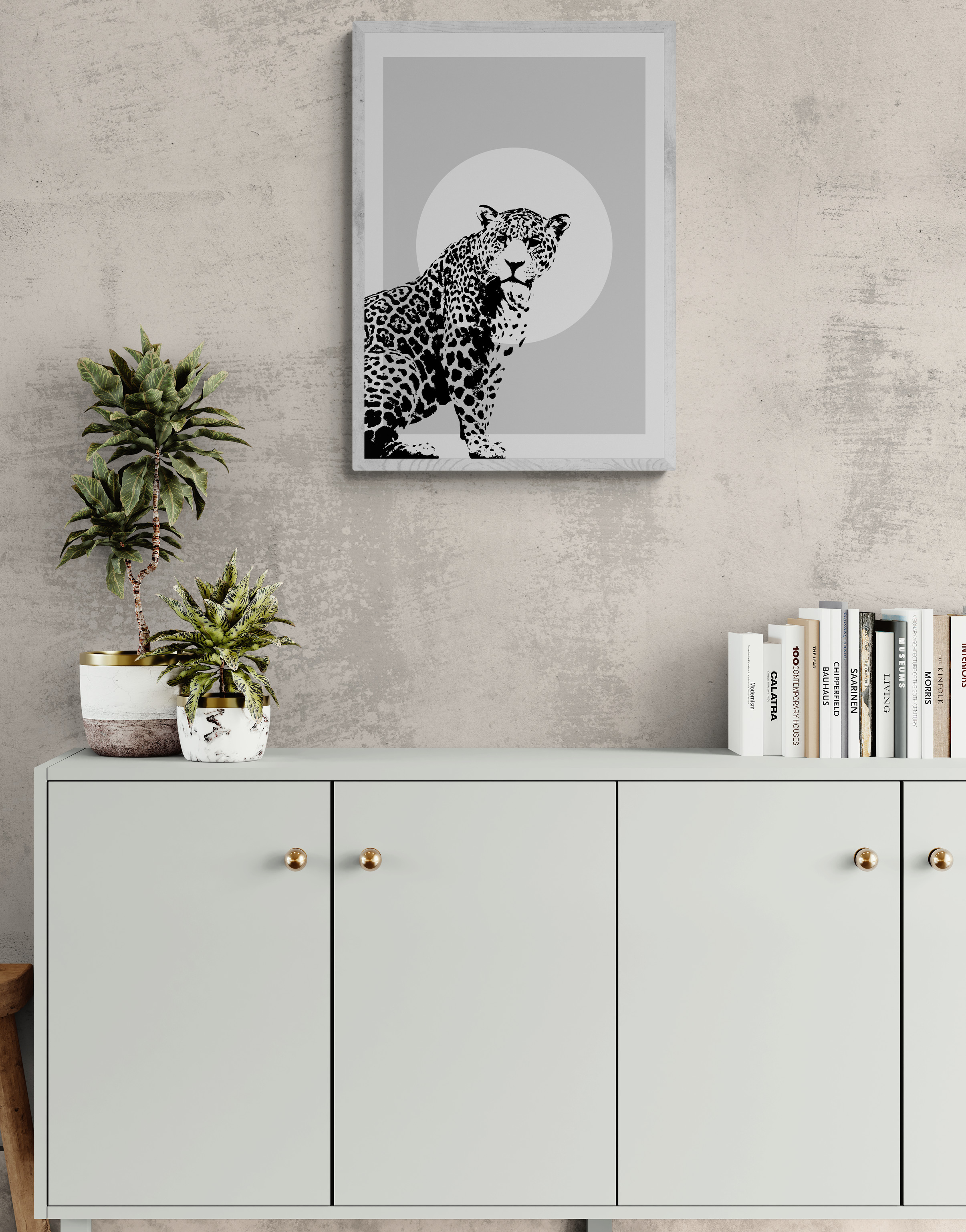 Leopard Sun (Grey)