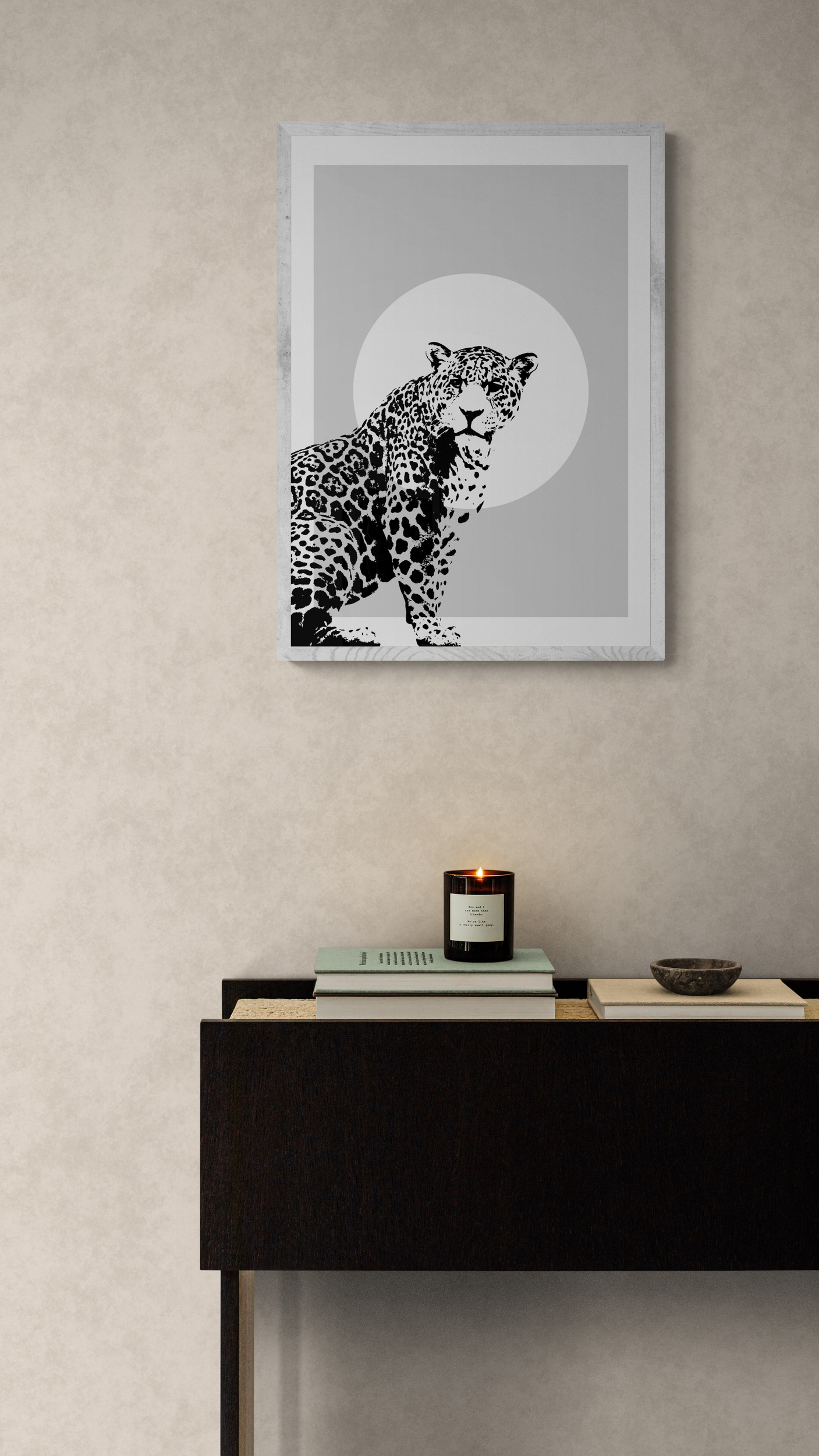 Leopard Sun (Grey)