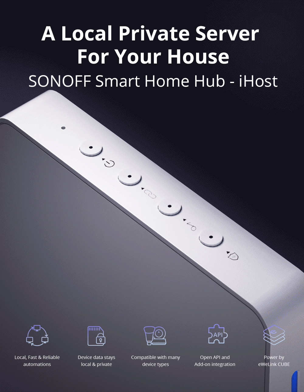 SONOFF AIBridge iHost Smart Home Bridge