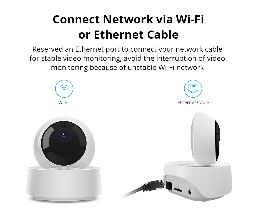 SONOFF GK-200MP2-B 2MP Smart Wi-Fi Indoor Security Camera