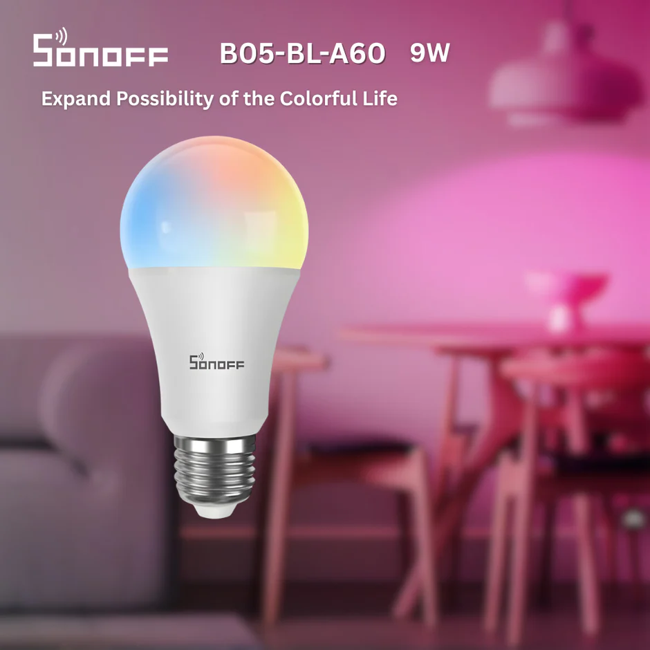 SONOFF B05-BL-A60 Smart Wi-Fi LED Bulb