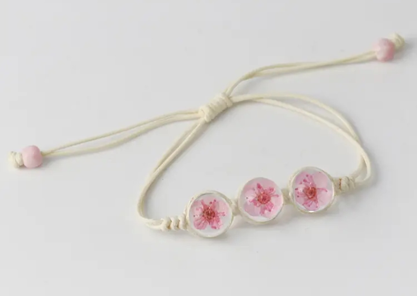 Cherry Blossom Adjustable Bracelet