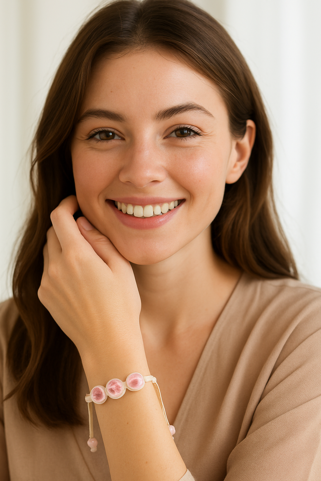 Cherry Blossom Adjustable Bracelet