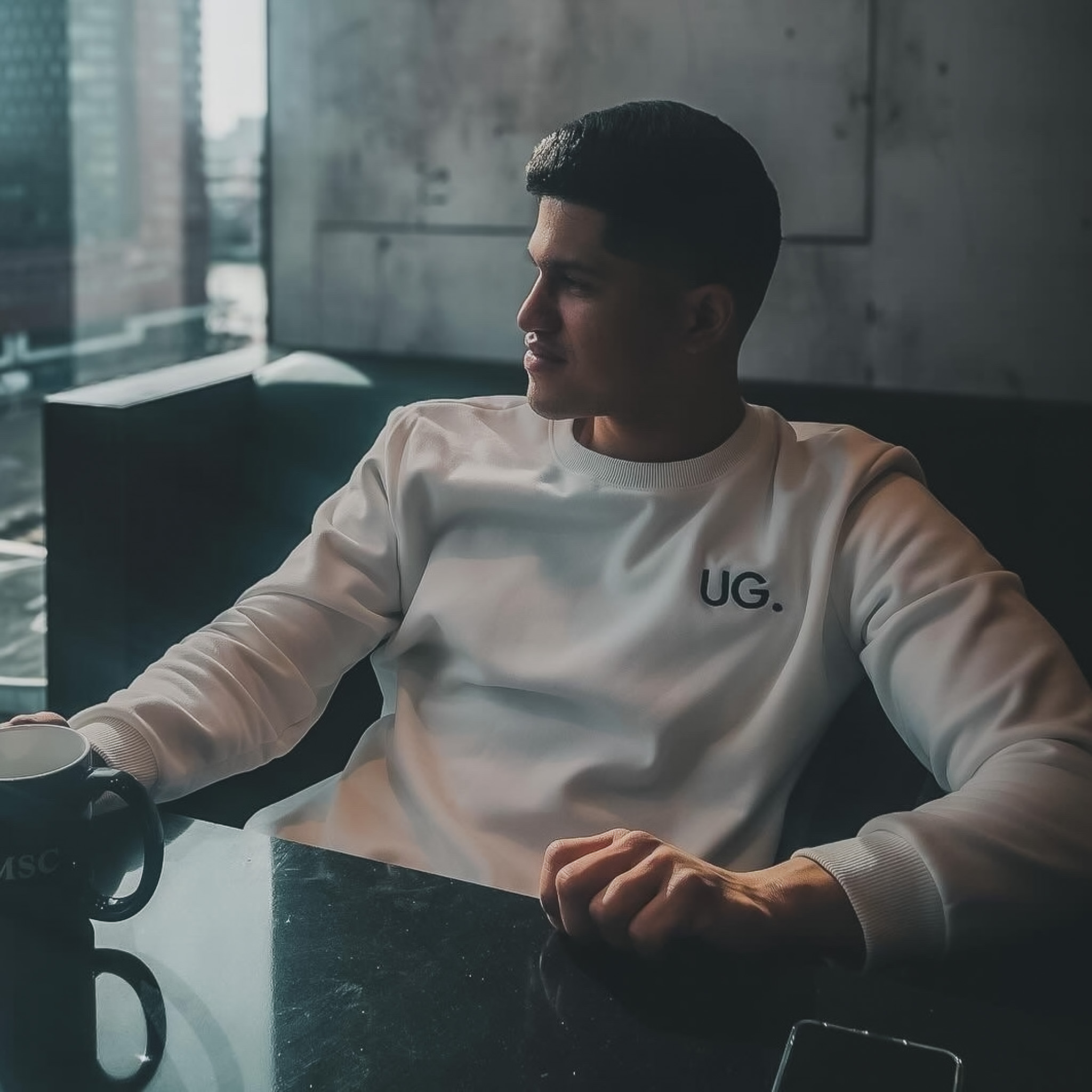 SUDADERA UG.SPAIN BLANCA