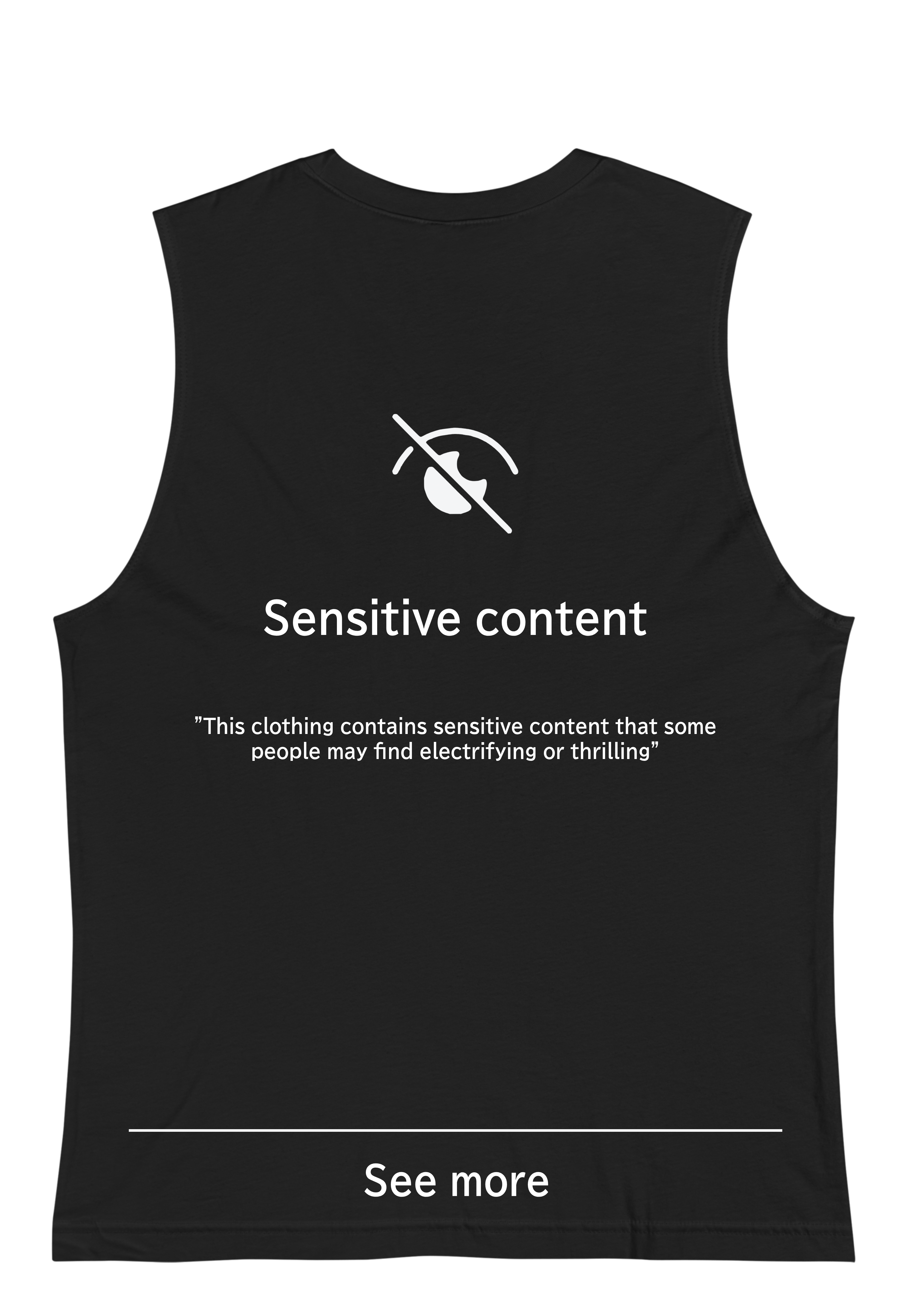CAMISETA TIRANTES SENSITIVE CONTENT