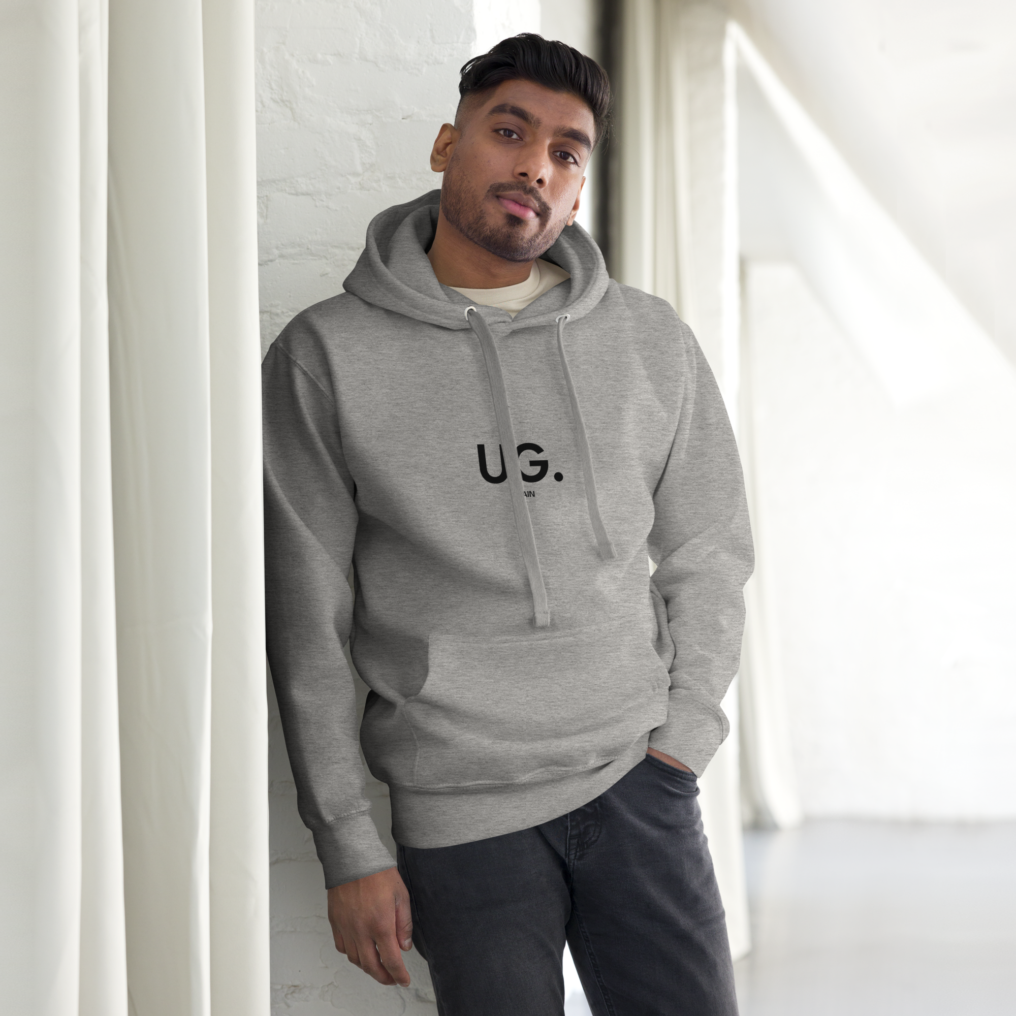 SUDADERA GRIS UG.SPAIN BASICA