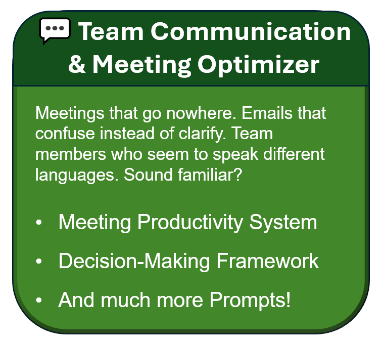 💬 Team Communication & Meeting Optimizer