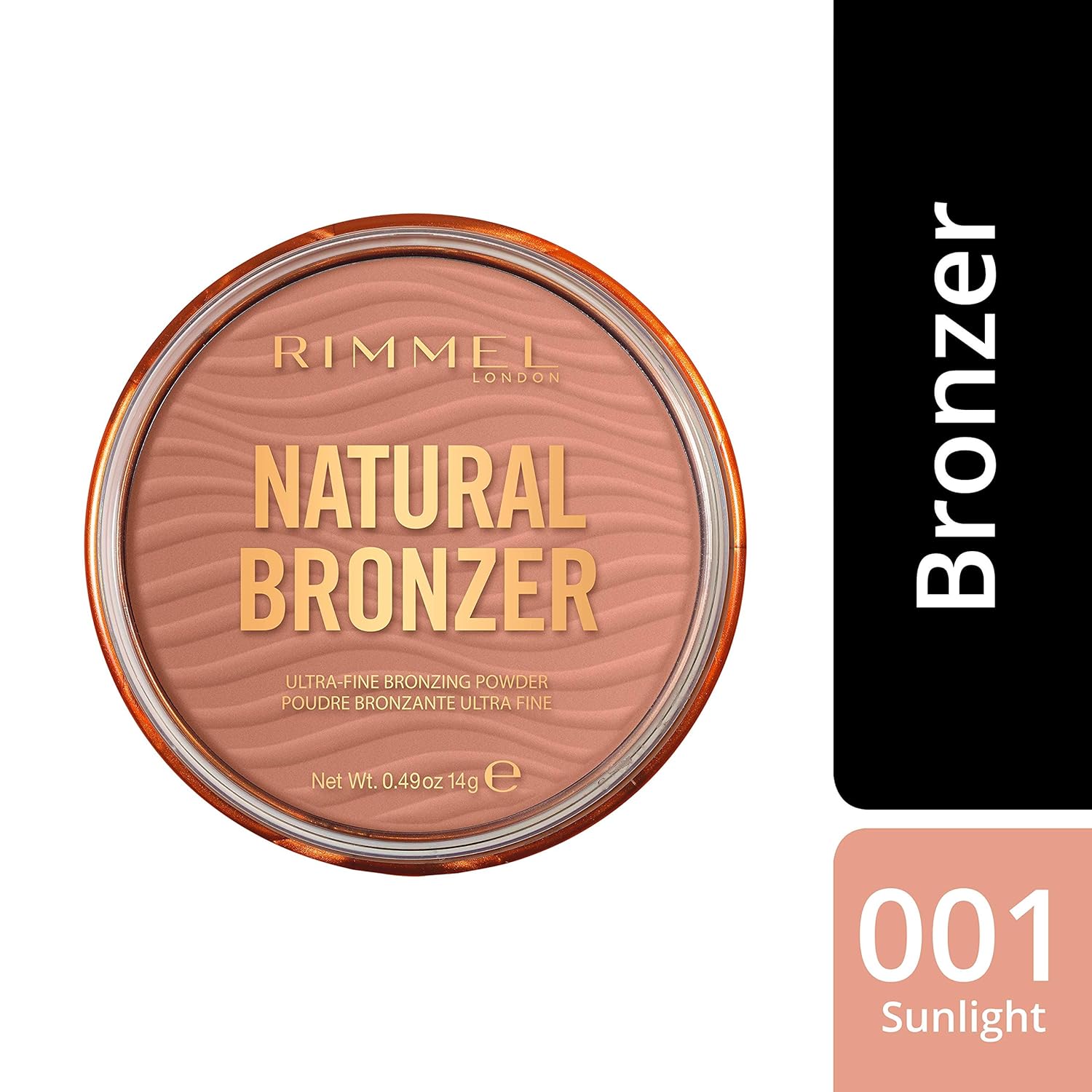 Rimmel Natural Bronzer 001-Sunlight 14 Gr
