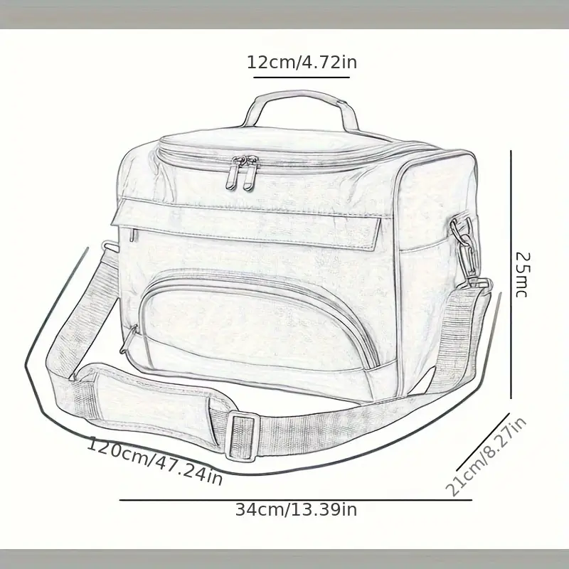Sac professionnel pour outils de Cosmétique -coiffure