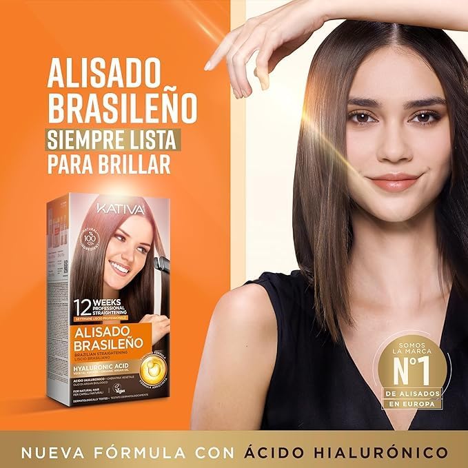 Kativa Kit de lissage brésilien (kératine)