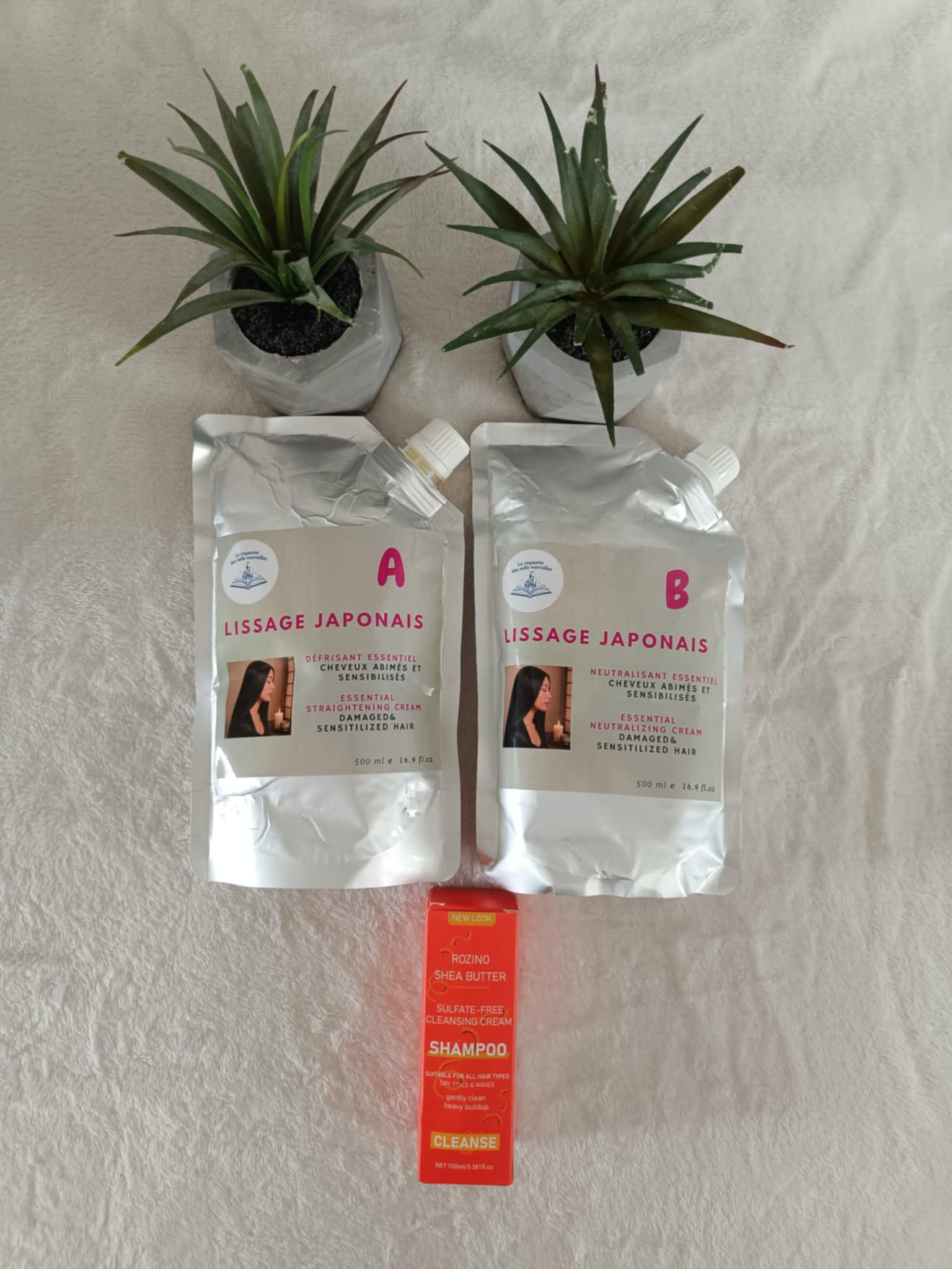 Lissage japonais et shampoing clarifiant 100 ml