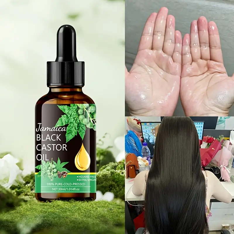 Kit entretien cheveux abîmés 3 pièces Rozino:  Shampoing, Conditioner & huile sans sulfate sans silicone