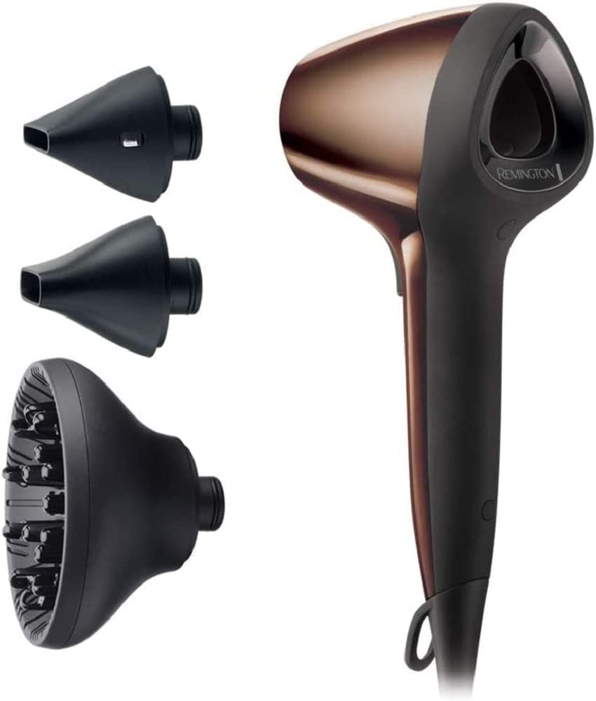 Remington Sèche-cheveux Ergonomique [Ultra Compact, Léger, Silencieux