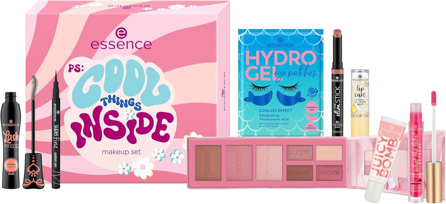 Essence Cosmetics - Des Produits Incontournables dans un Coffret de Maquillage, Brillant 1pcs