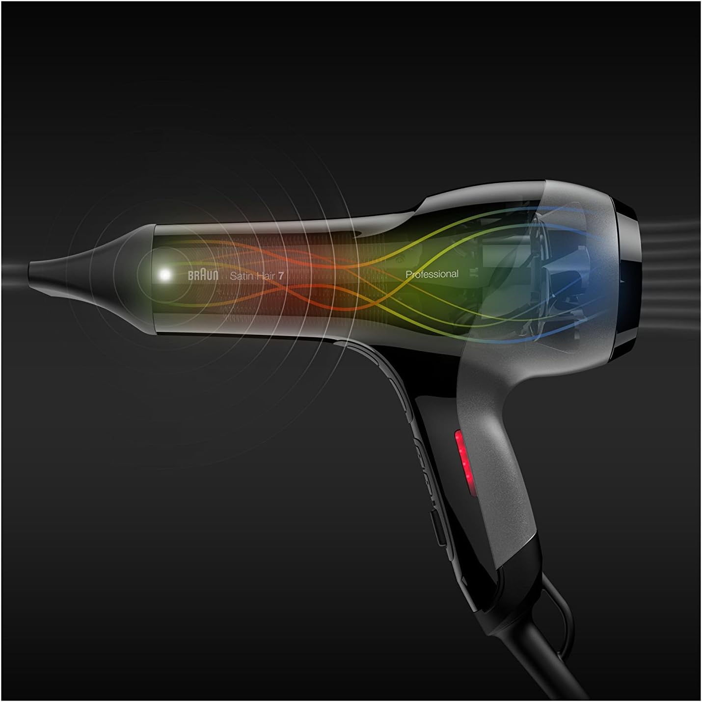 Braun - BRHD785E - Sèche-cheveux Braun Satin Hair 7 Sensodryer, pour des résultats professionnels