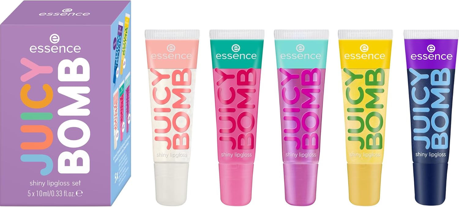 Essence Cosmetics - Essence Juicy Bomb Shiny Lipgloss Set Coffret Gloss