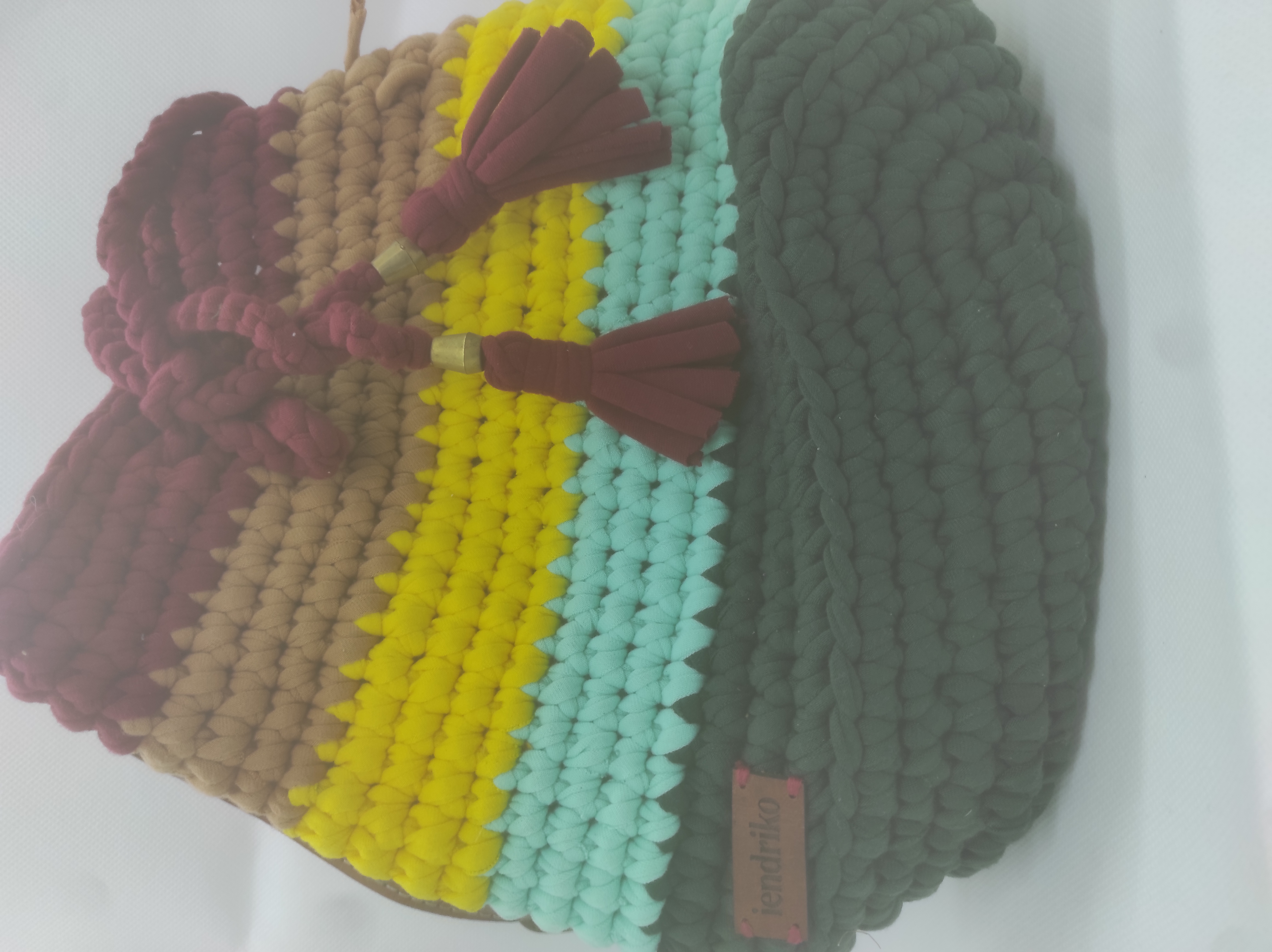 Sac seau, sac à dos