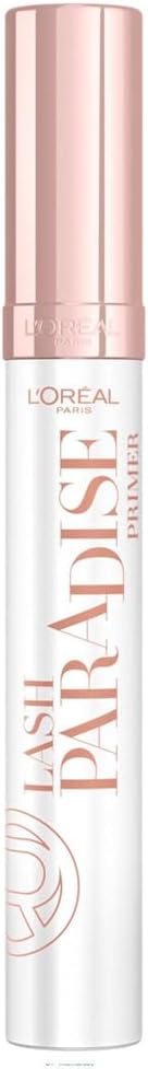 L'Oréal Paris - Base-Soin pour Mascara - Effet Amplifié & Tenue Prolongée - Cils Fortifiés - Formule à l'Huile de Jojoba & Vitamine - Primer Lash Paradise - Teinte : Universel - 6 ml