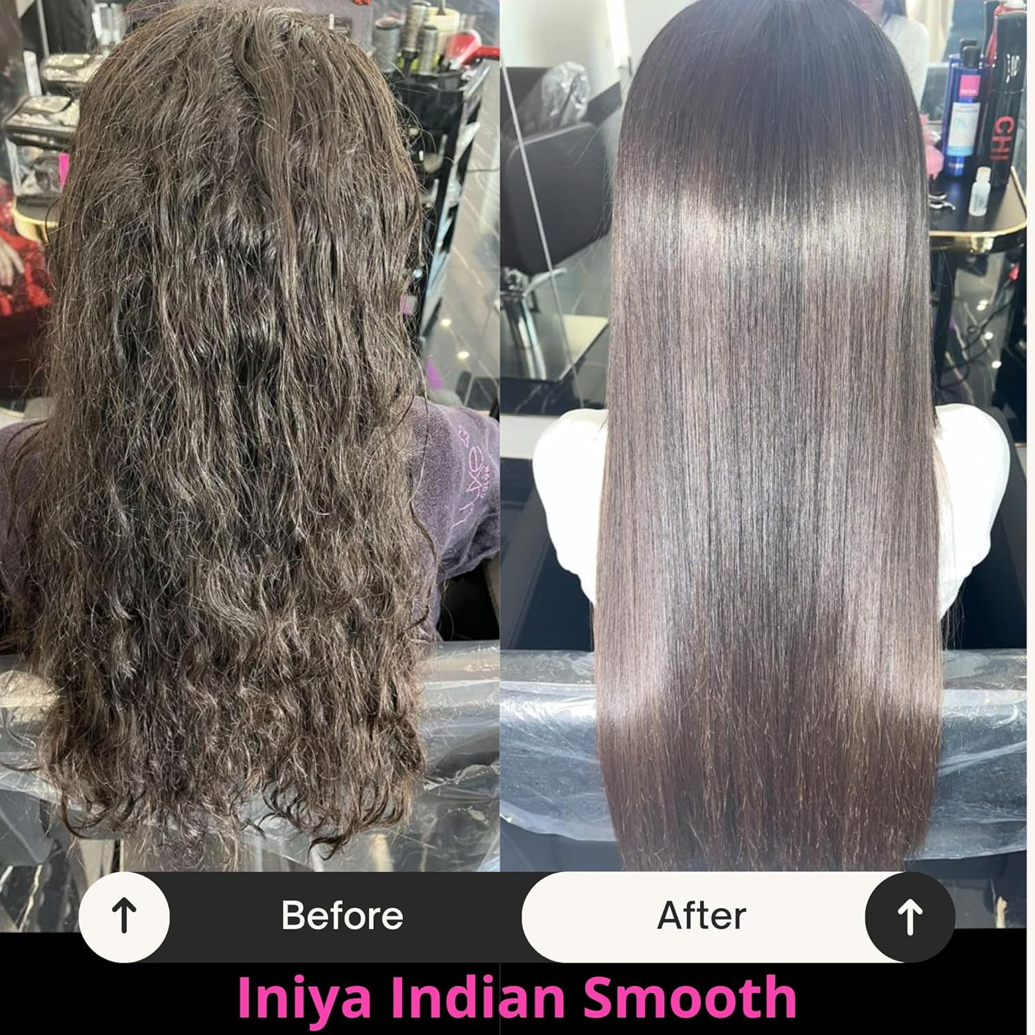 Lissage Indien Tanin Sans Formol | Lissage Tanin & Acide Hyaluronique & Amla | Iniya Professional