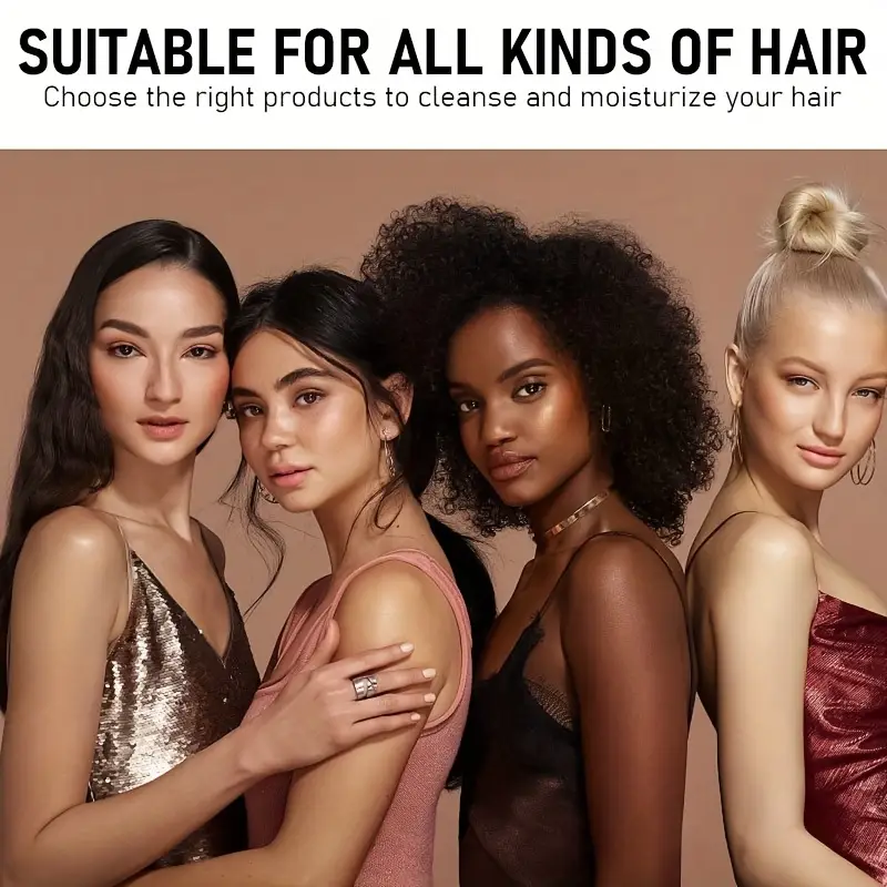 Kit entretien cheveux abîmés 3 pièces Rozino:  Shampoing, Conditioner & huile sans sulfate sans silicone