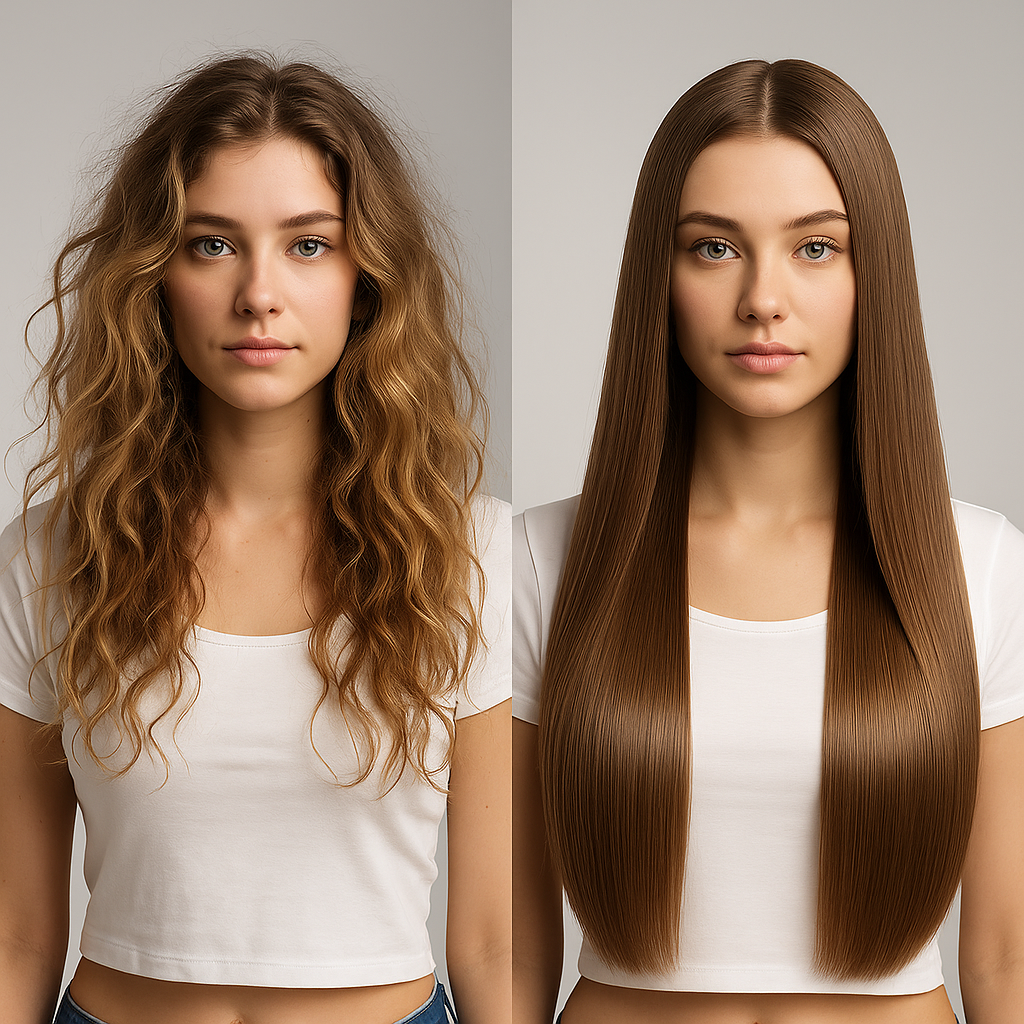 Lissage brésilien, indien et coréen – 60 € toute longueur – coye-la-forêt / île-de-france