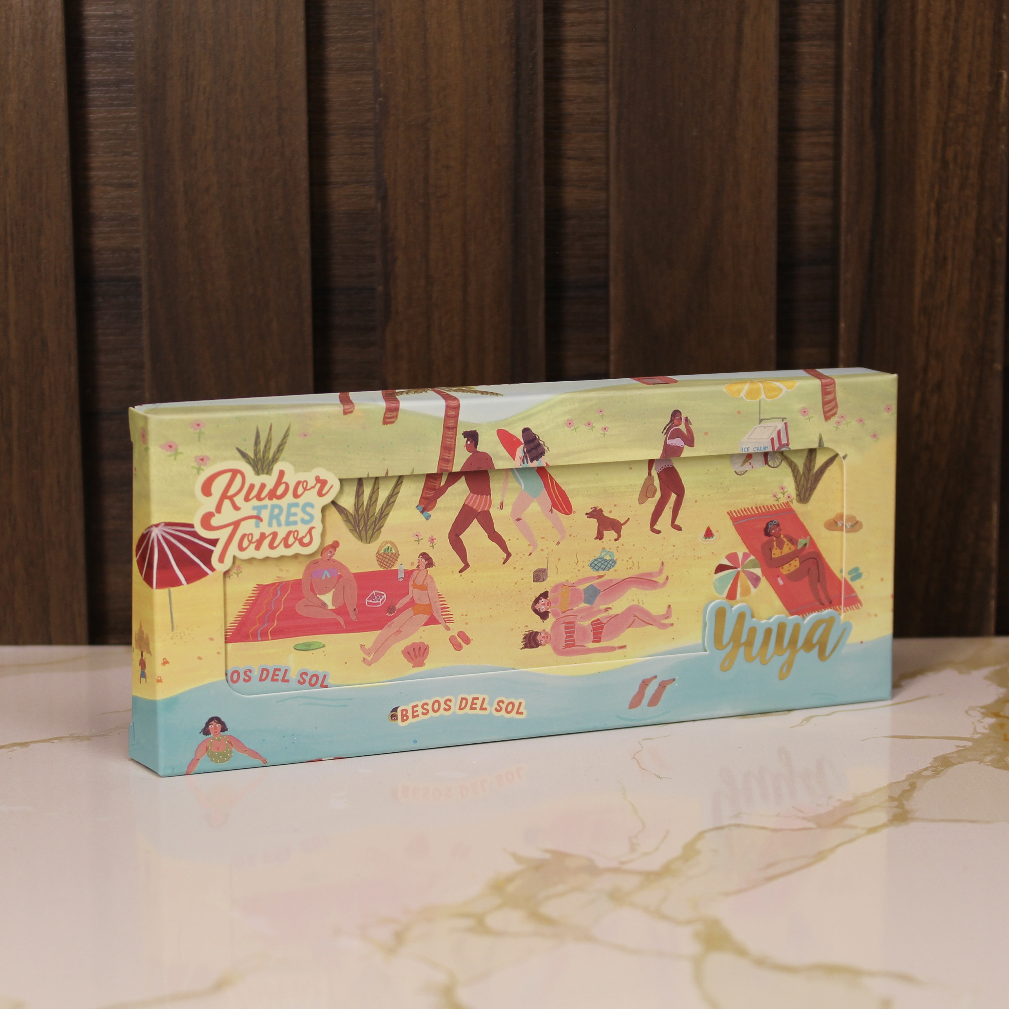 Paleta de rubores YUYA Besos del Sol