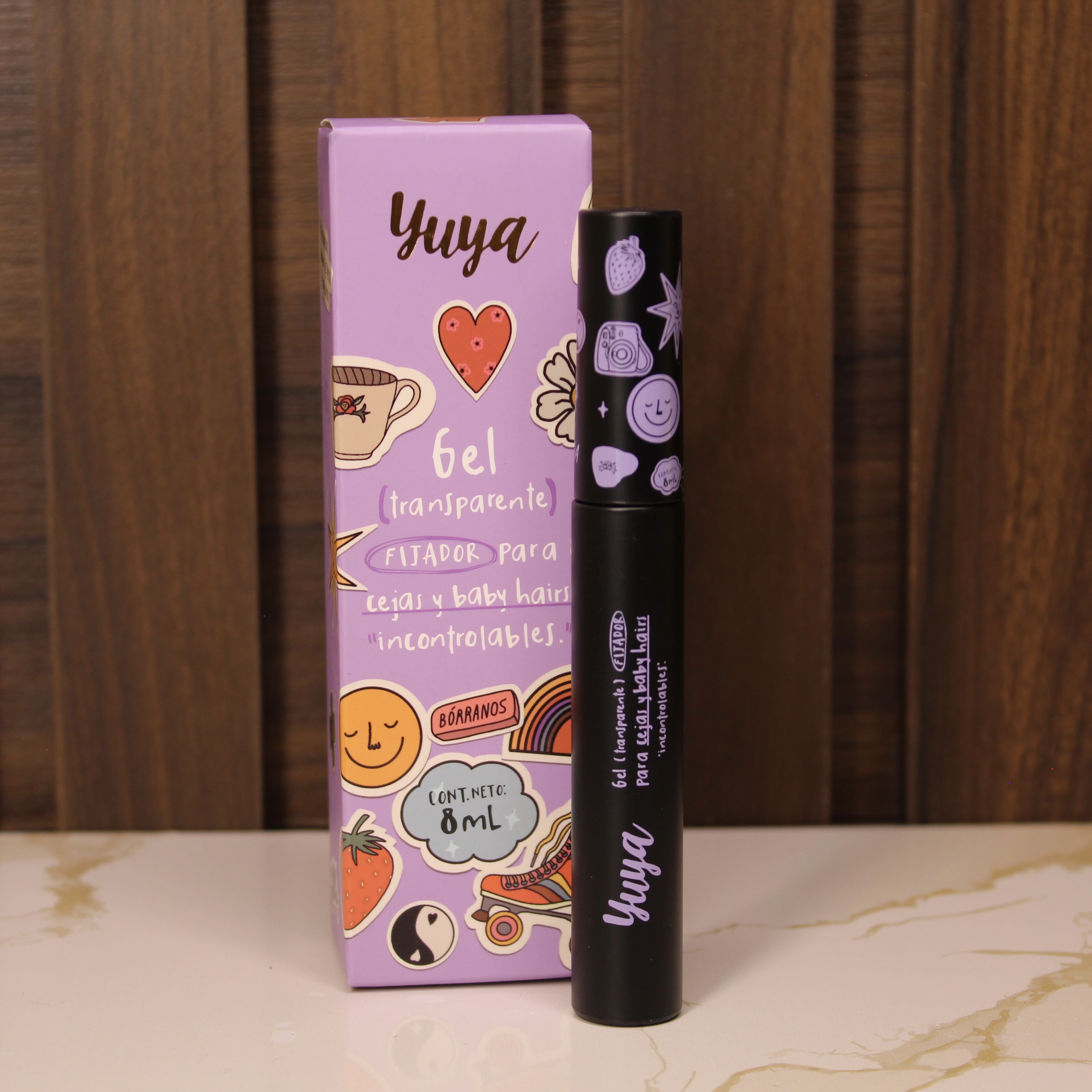 Gel transparente fijador YUYA